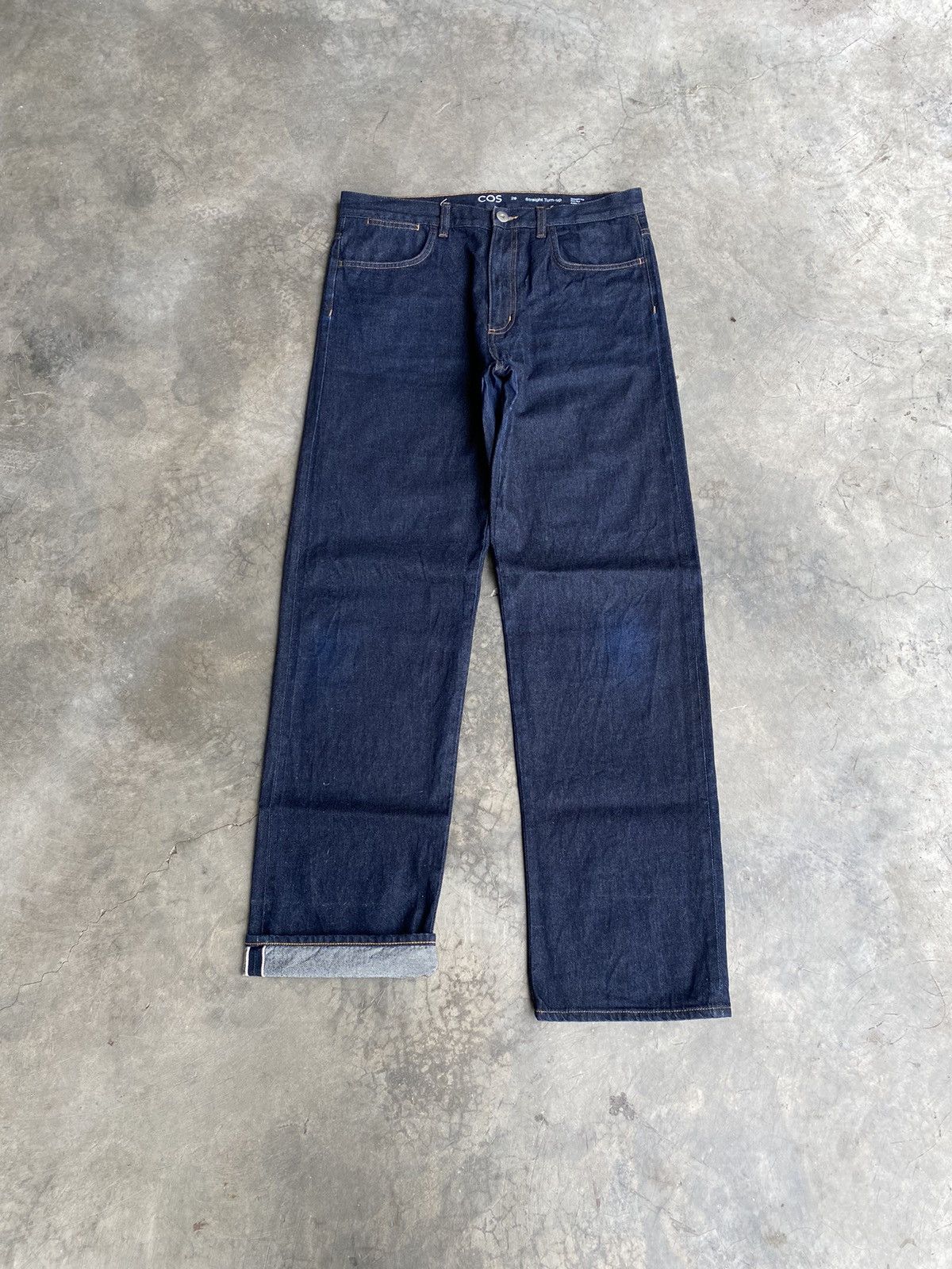 Cos COS VOLUME sprayed wide leg jeans | Grailed