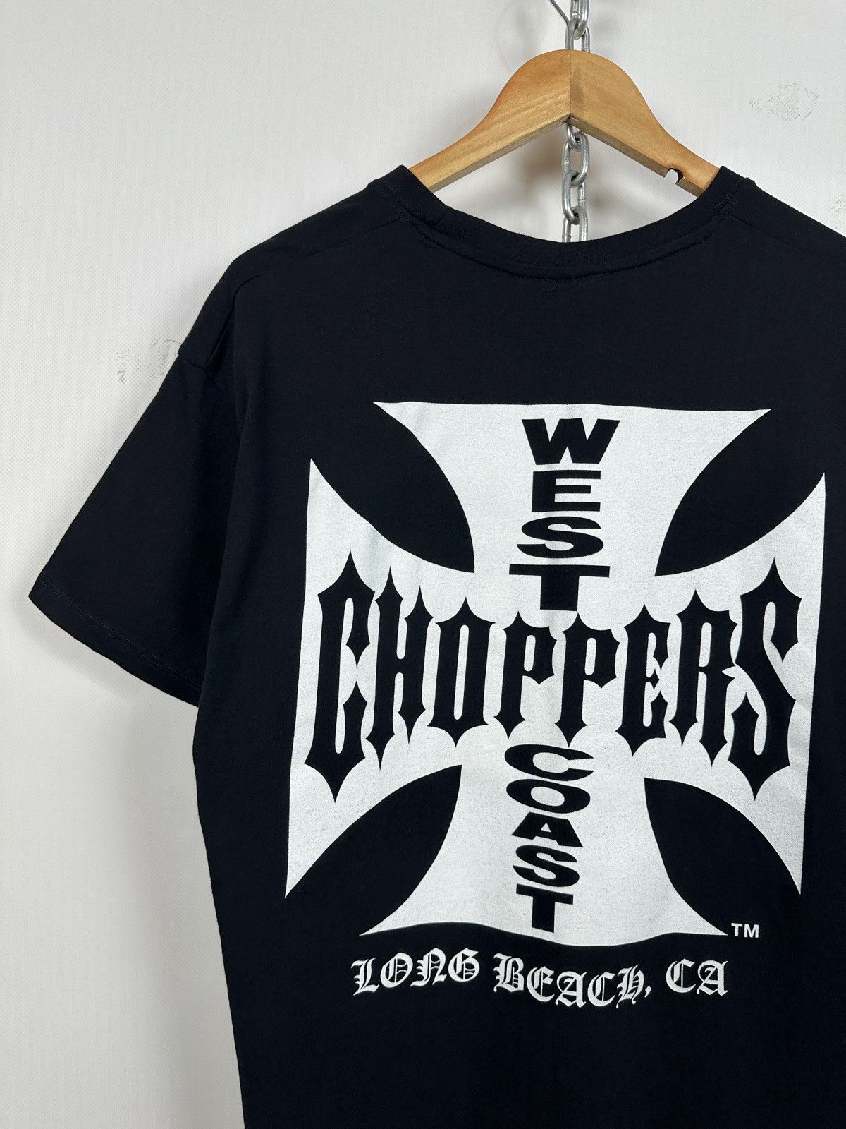 West Coast Choppers Vintage West Coast Choppers Black T-Shirt Paul Walker Size US XL / EU 56 / 4 - 9 Thumbnail