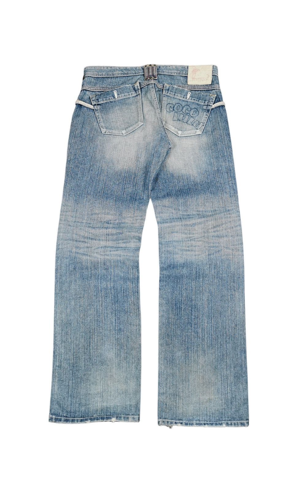 Japanese Brand Japanese Brands Cocolulu Distressed Denim Jeans 🔹A396 Size US 33 - 7 Thumbnail