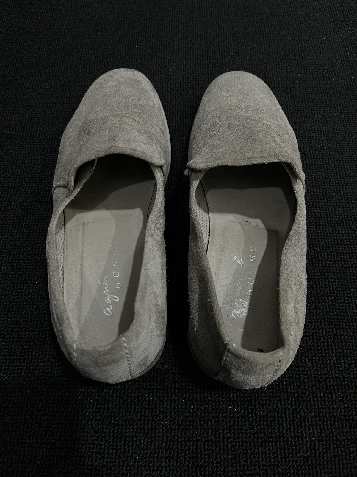 agnes b. Agnes b homme slip on suede vkei shoes Size US 7 / EU 40 - 4 Thumbnail