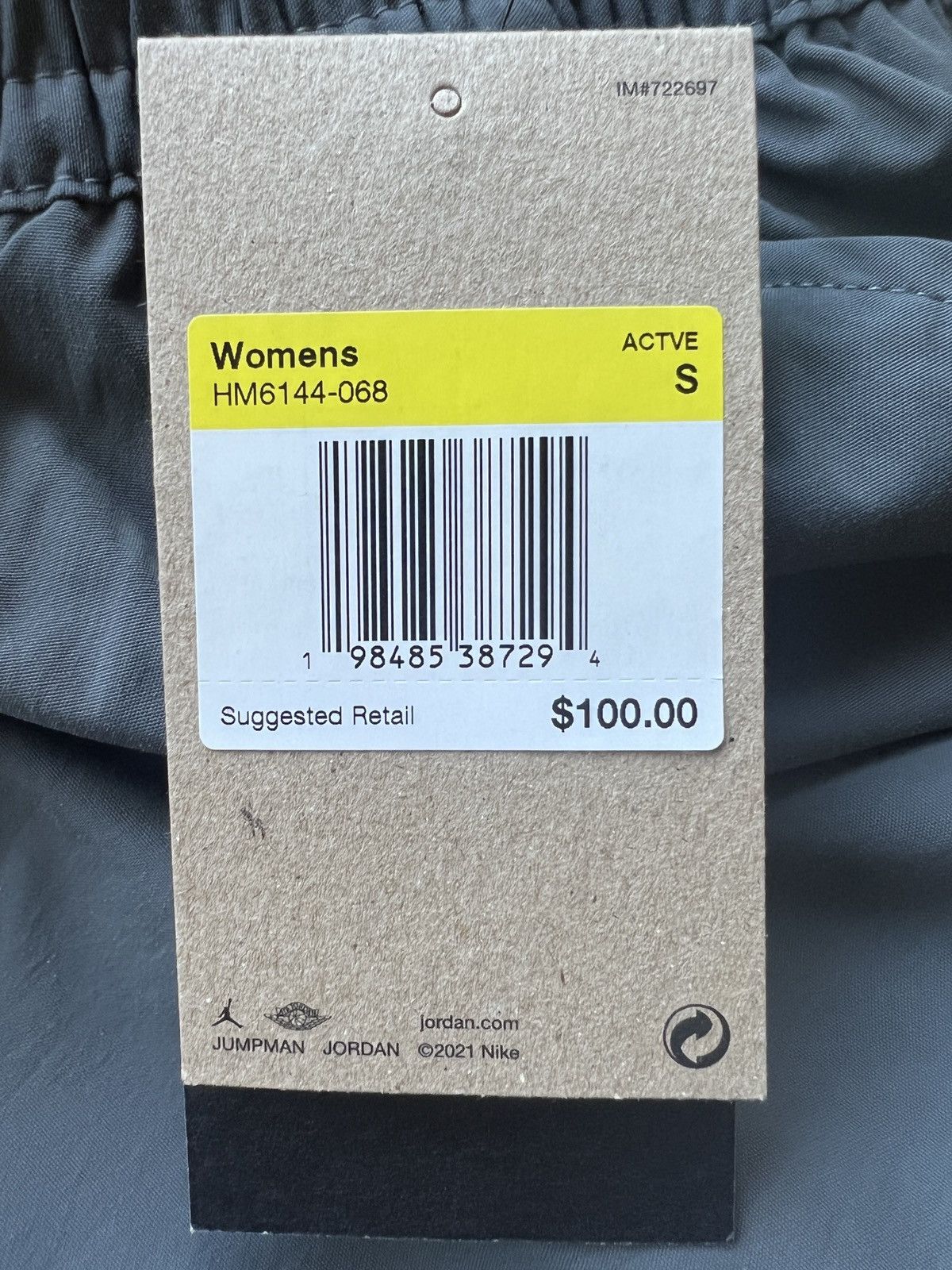 Jordan Brand Nike Jordan Pants Flight Chicago Women's Parachute Grey S Size 28" / US 6 / IT 42 - 19 Thumbnail