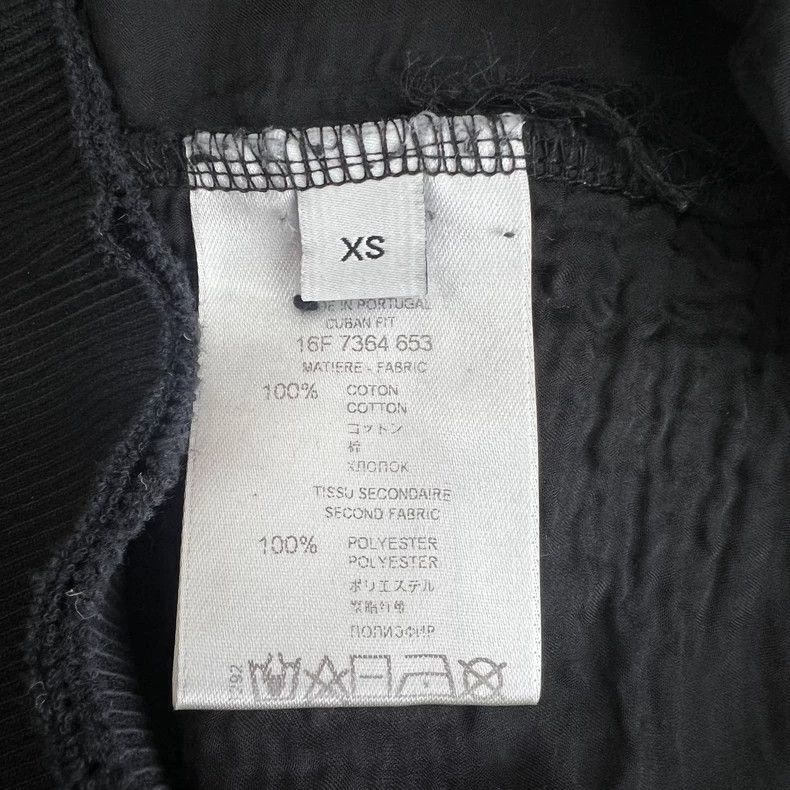 Givenchy Givenchy Black Large Destructive Logo Hoodie Size US XS / EU 42 / 0 - 6 Thumbnail