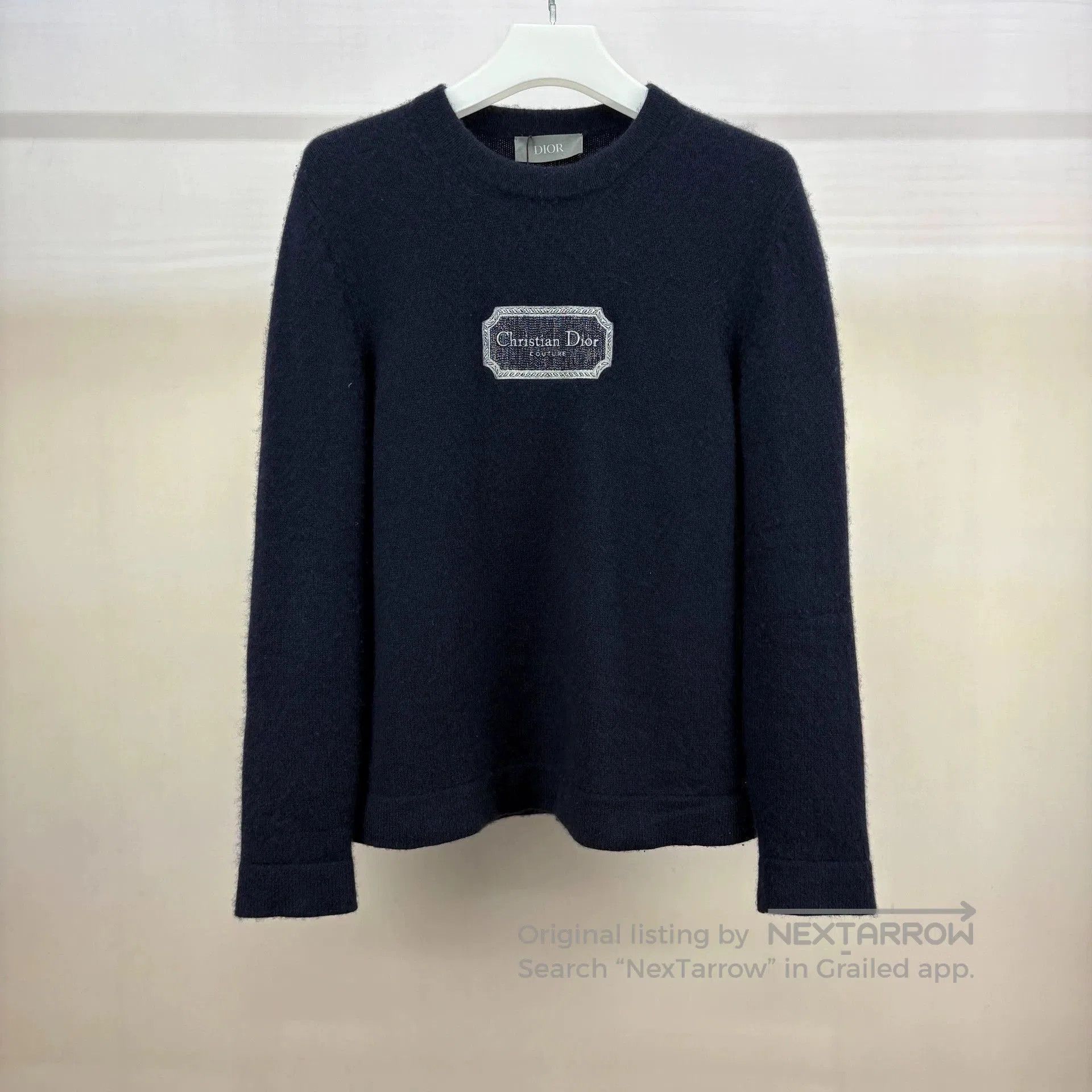 Dior dior embroidered logo cashmere sweater size s. Size US S / EU 44-46 / 1 - 1 Thumbnail