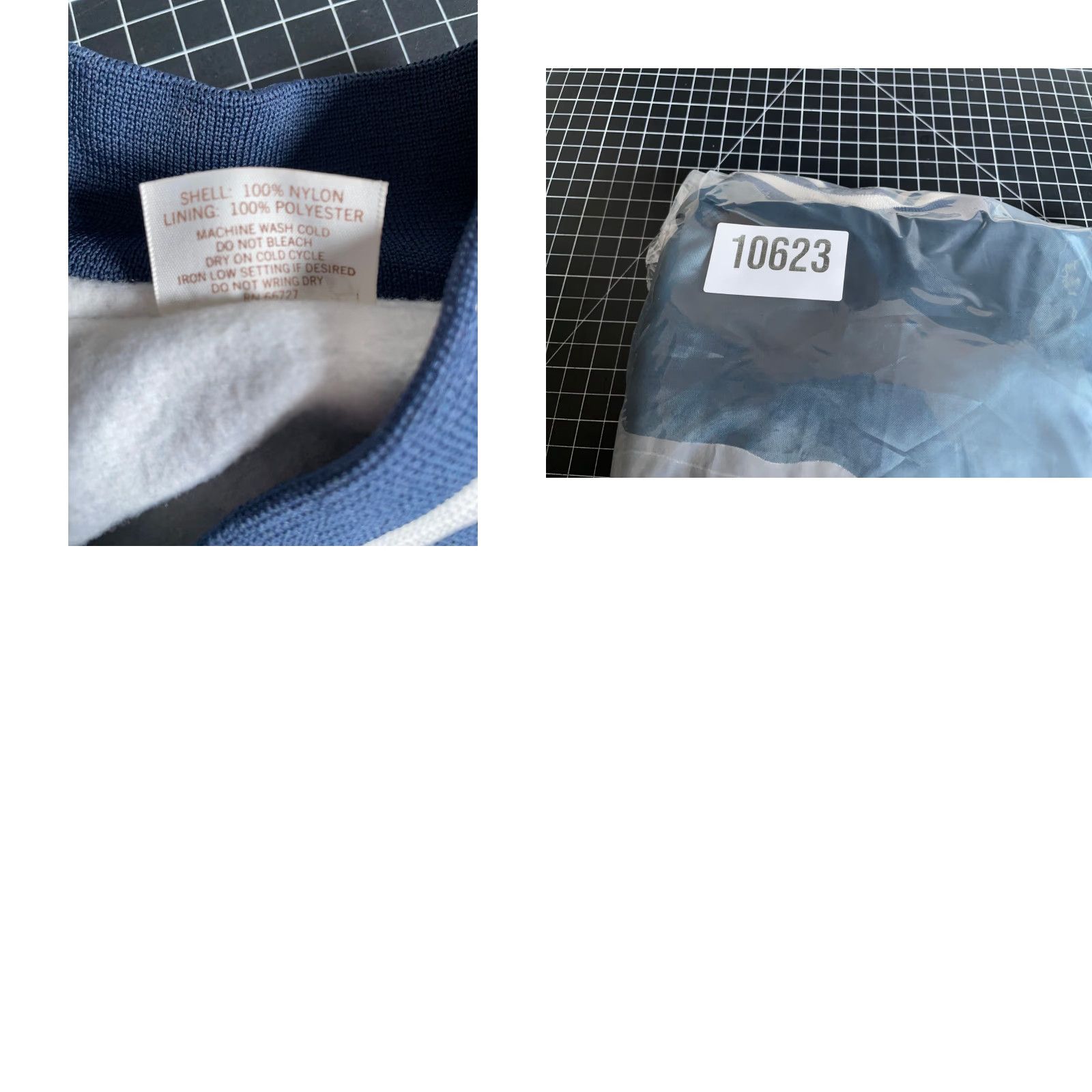 Vintage VINTAGE Auburn Bomber Jacket Shirt Men Large Blue Satin 80s Equestrian Center Logo Size US L / EU 52-54 / 3 - 9 Thumbnail