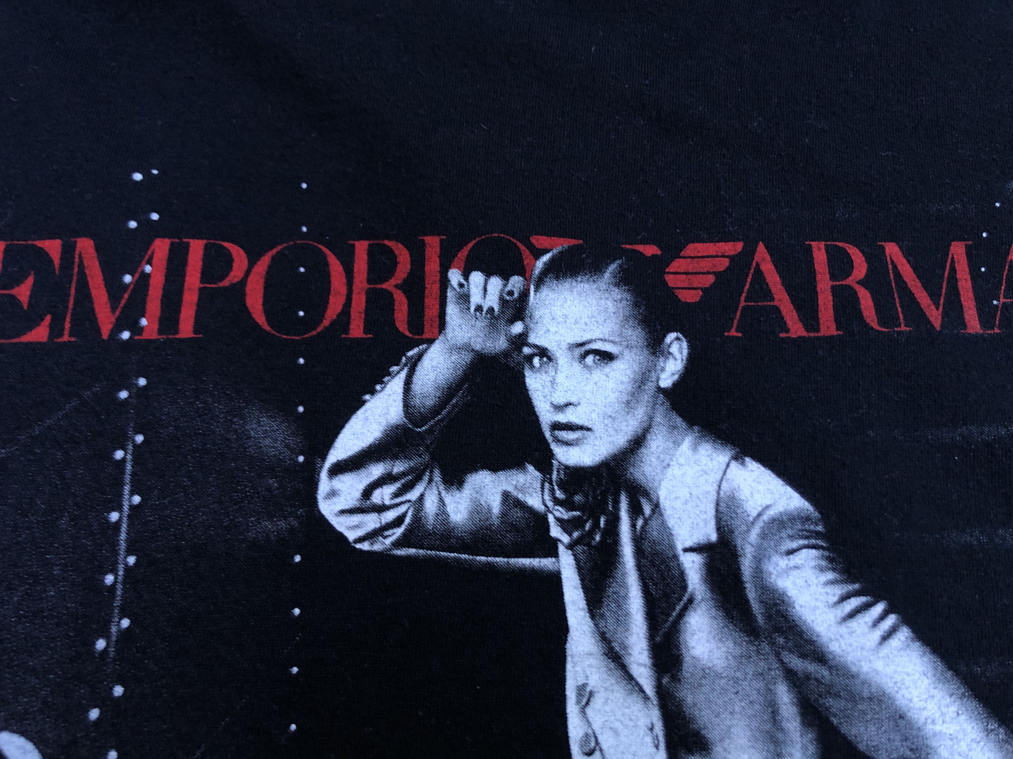 Emporio Armani Emporio Armani Vintage Long Sleeve Tee Magdalena Wrobel Size US M / EU 48-50 / 2 - 10 Thumbnail