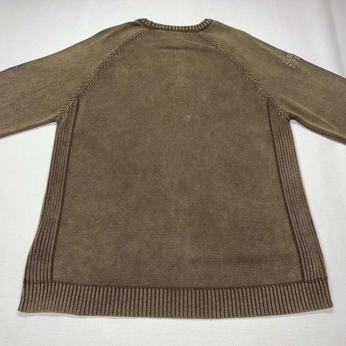 Harley Davidson Harley Davidson Sweater Brown Knit Crewneck Over Dye Vintage Size US XL / EU 56 / 4 - 13 Thumbnail