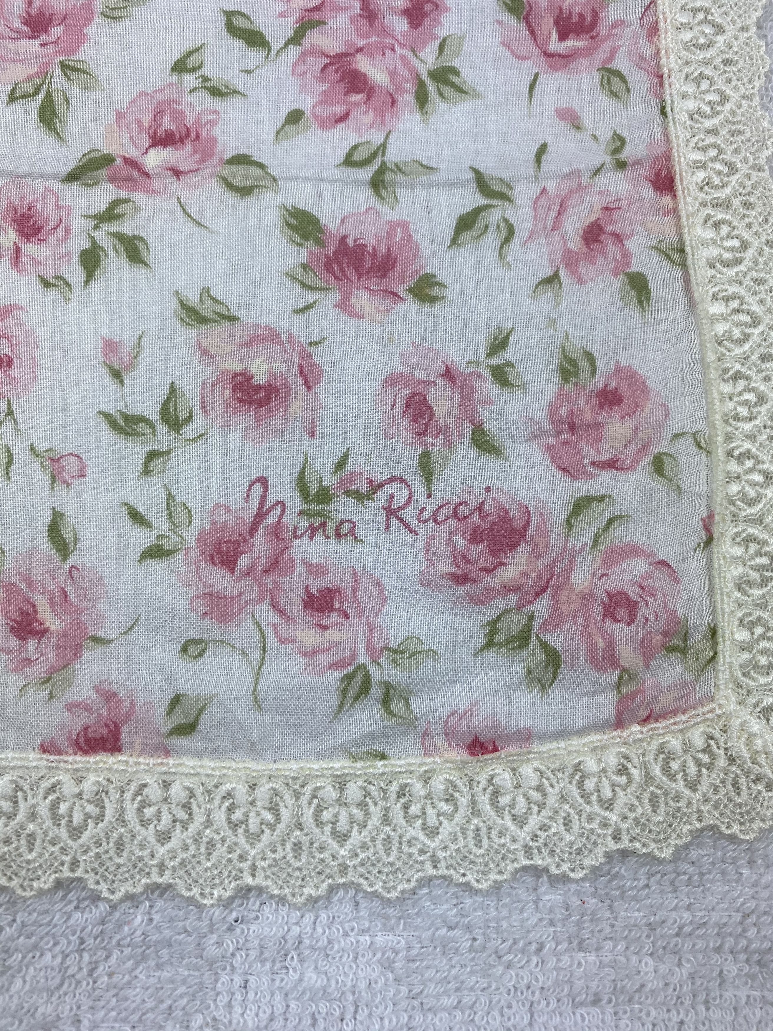Nina Ricci × Vintage Nina Ricci Handkerchief / Bandana / Neckerchief Size ONE SIZE - 5 Thumbnail