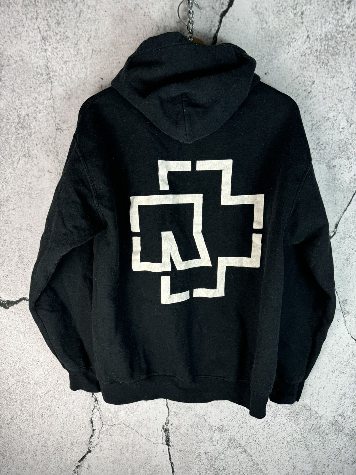 Band Tees Vintage Rammstein Logo Band Hoodie Size US M / EU 48-50 / 2 - 2 Thumbnail