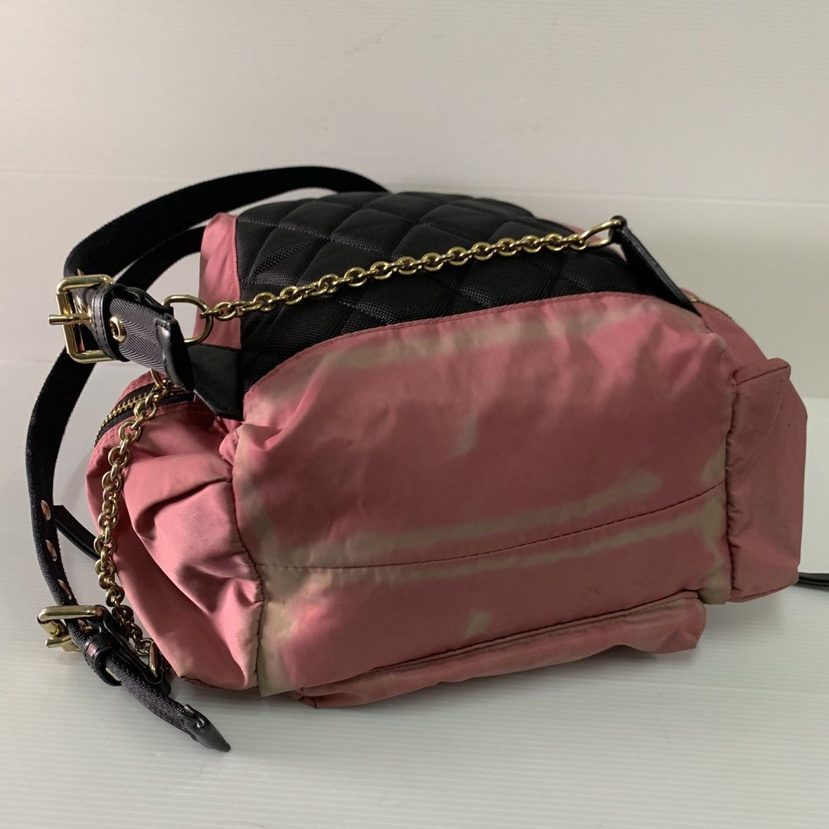 Burberry Burberry Canvas Nylon Pink Backpack Size ONE SIZE - 9 Thumbnail