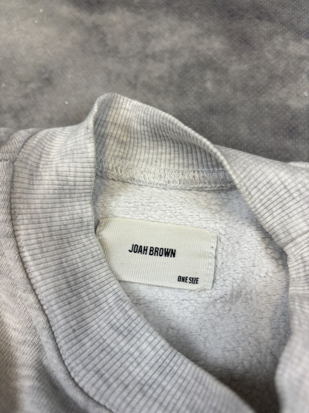 Vintage Vintage Joah Brown Basic Small Logo Crewneck Kanye West 90s Size US L / EU 52-54 / 3 - 3 Thumbnail