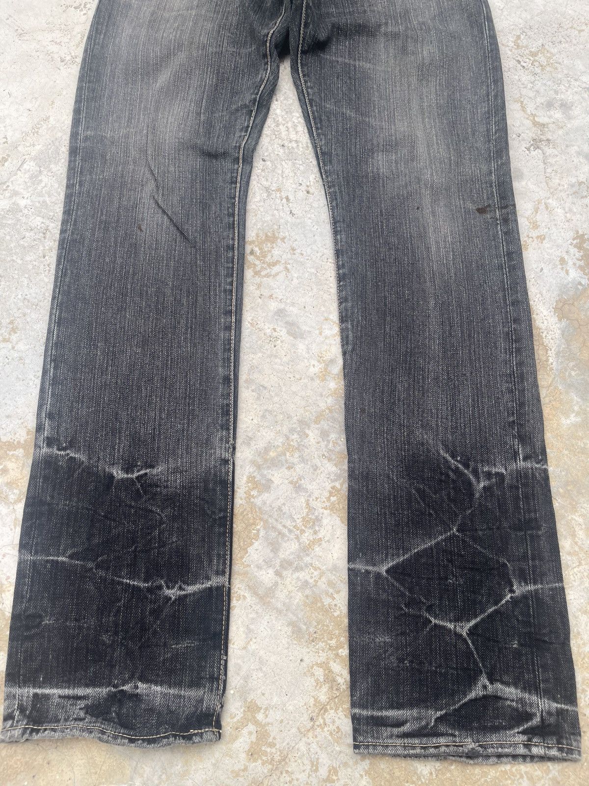Johnbull Johnbull Kojima Japan Faded Black denim Size US 30 / EU 46 - 2 Thumbnail