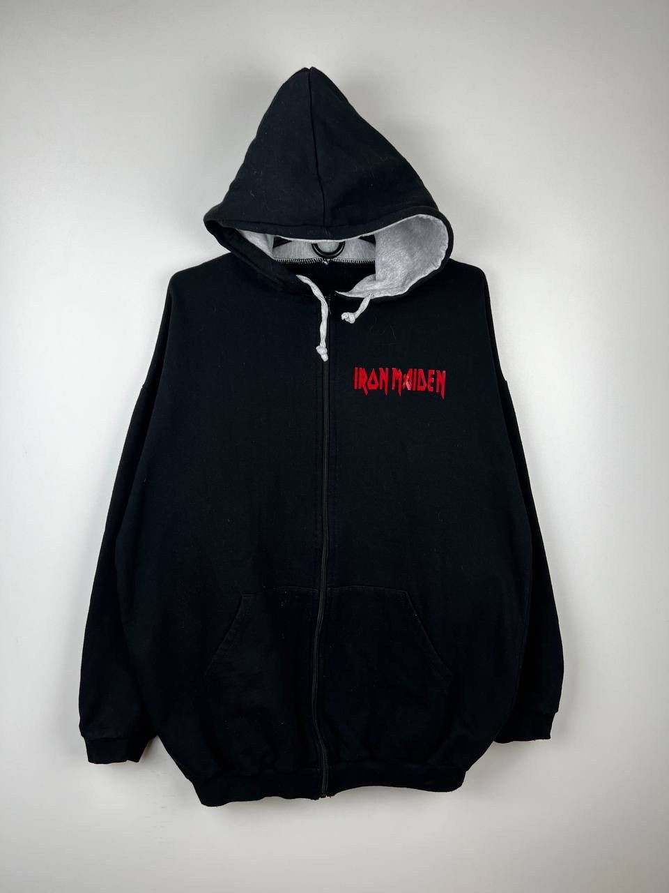 Vintage Iron Maiden Killers vintage band zip hoodie size XL Size US XL / EU 56 / 4 - 1 Thumbnail