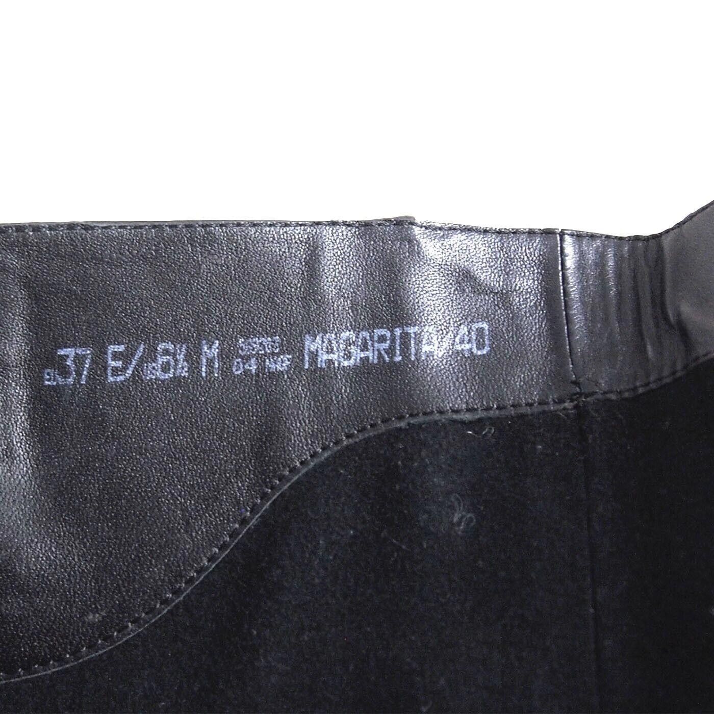 Bally Bally Magarita Boots Black Leather Size US 6.5 M EU 37 E Size US 6.5 / IT 36.5 - 9 Thumbnail