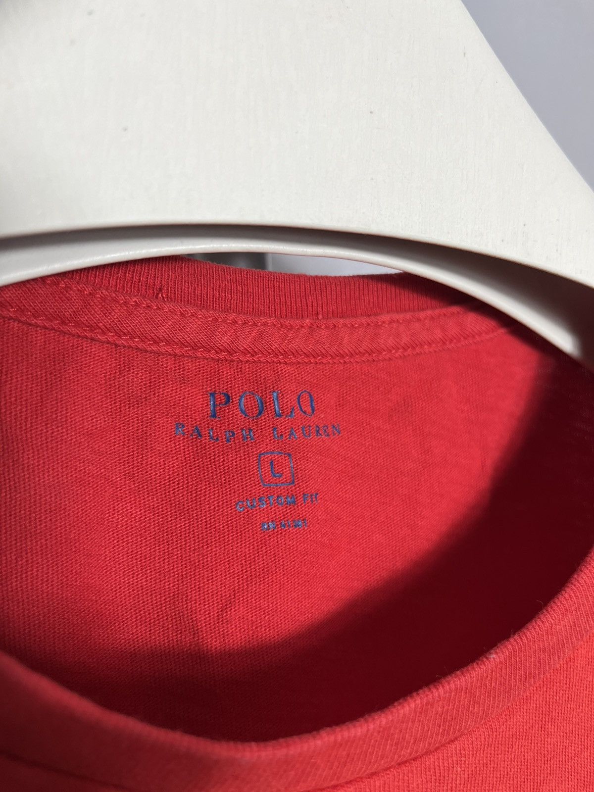 Polo Ralph Lauren Polo Ralph Lauren t-shirt mens red cotton short sleeve Size US L / EU 52-54 / 3 - 5 Thumbnail