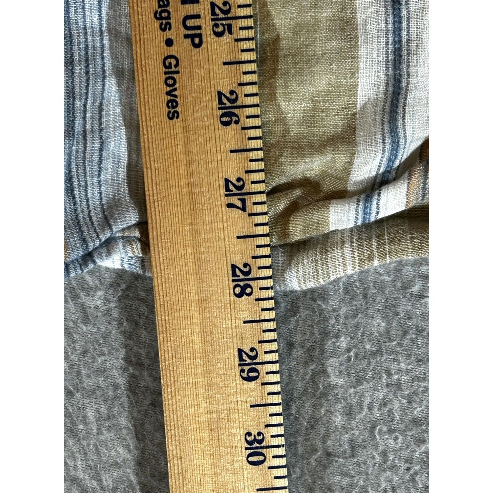 Tommy Bahama Tommy Bahama Shirt Mens Large Linen Stripe Short Sleeve Button Camp Casual Beach Mens L Multicolor Stripe Linen Button-Up Beach Shirt Size US L / EU 52-54 / 3 - 5 Thumbnail