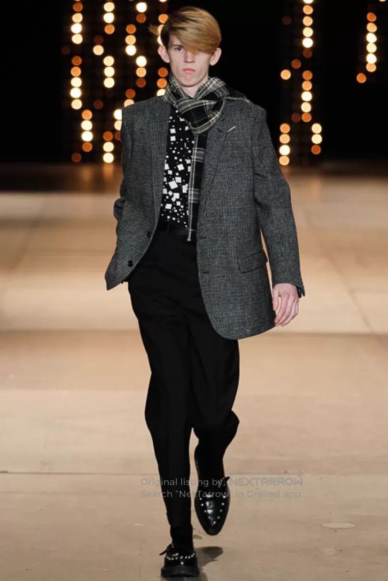 Saint Laurent Paris Saint Laurent Paris Wool Smoking Pants Casual Trousers Siz Size US 28 / EU 44 - 7 Thumbnail