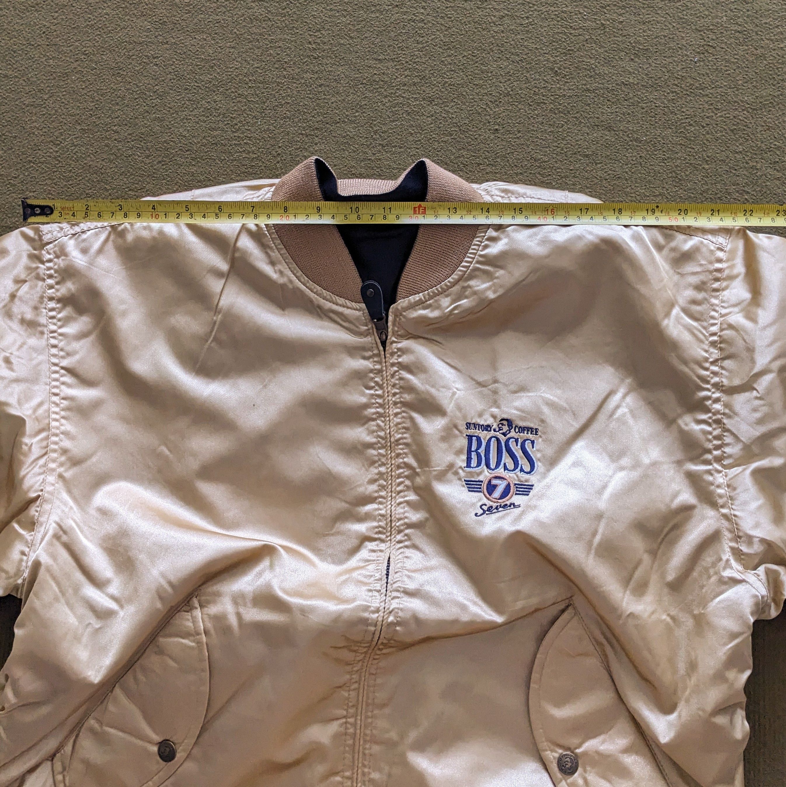 Other Vintage SUNTORY COFFEE BOSS Bomber Jacket Size US L / EU 52-54 / 3 - 8 Thumbnail