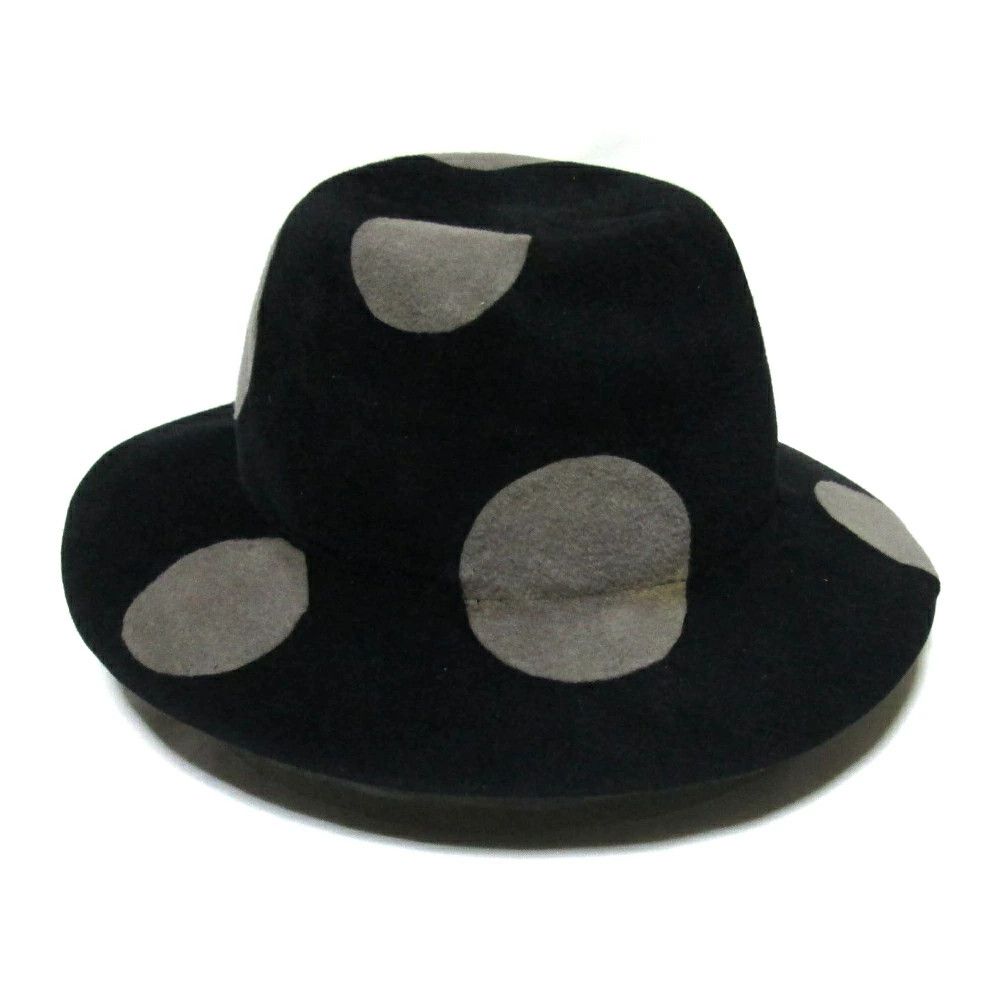 Yohji Yamamoto POUR HOMME Polka Dot Wool Hat