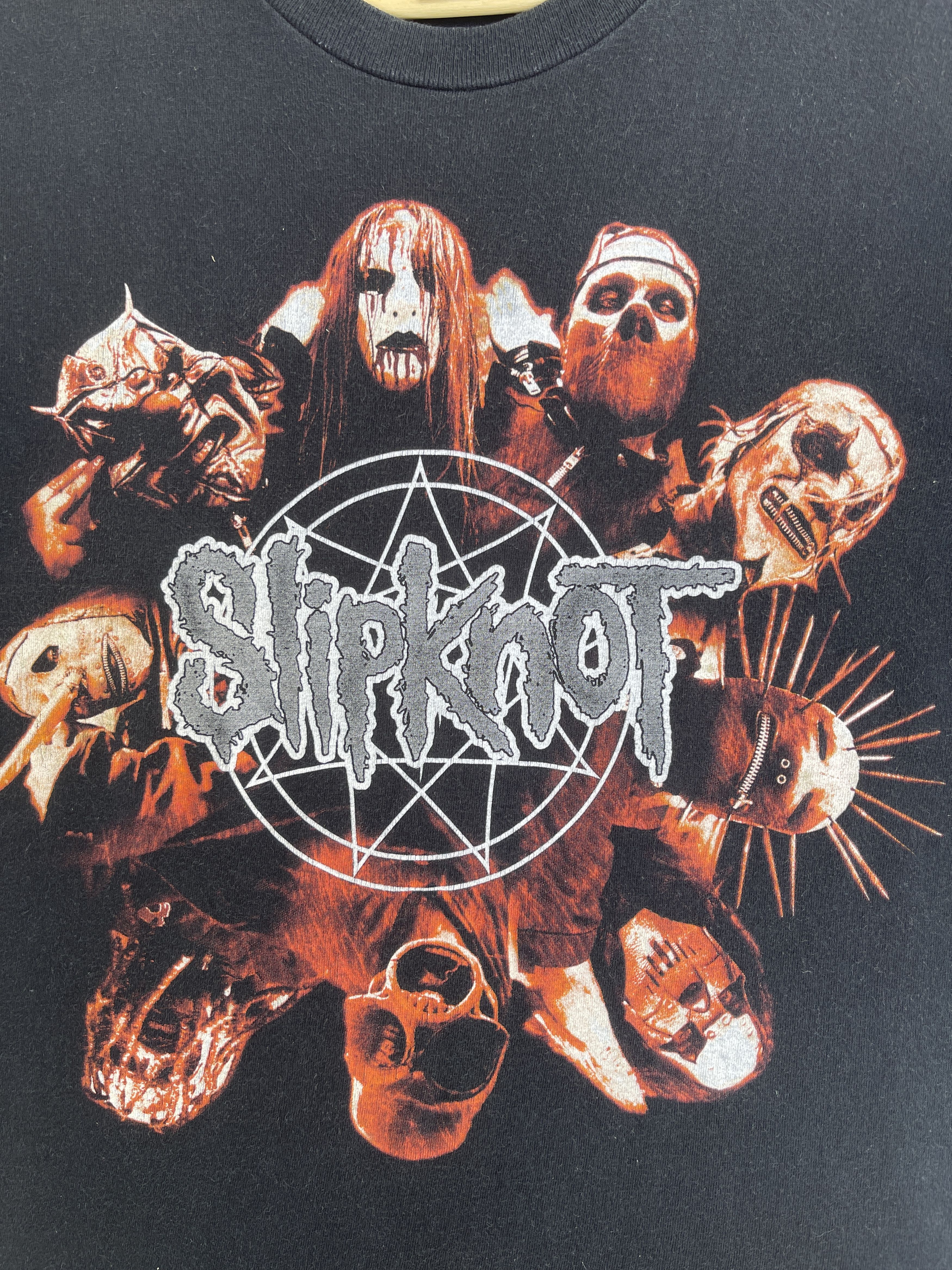 Band Tees Rare🔥Vintage Slipknot Rock Band T-Shirt Size US S / EU 44-46 / 1 - 7 Thumbnail