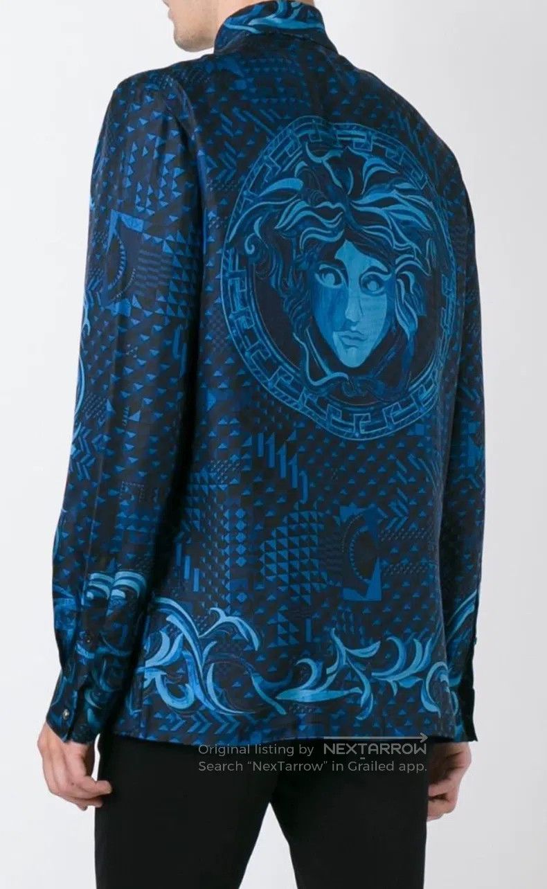 Versace Versace Black and white classic hand-painted baroque patte Size US M / EU 48-50 / 2 - 2 Thumbnail
