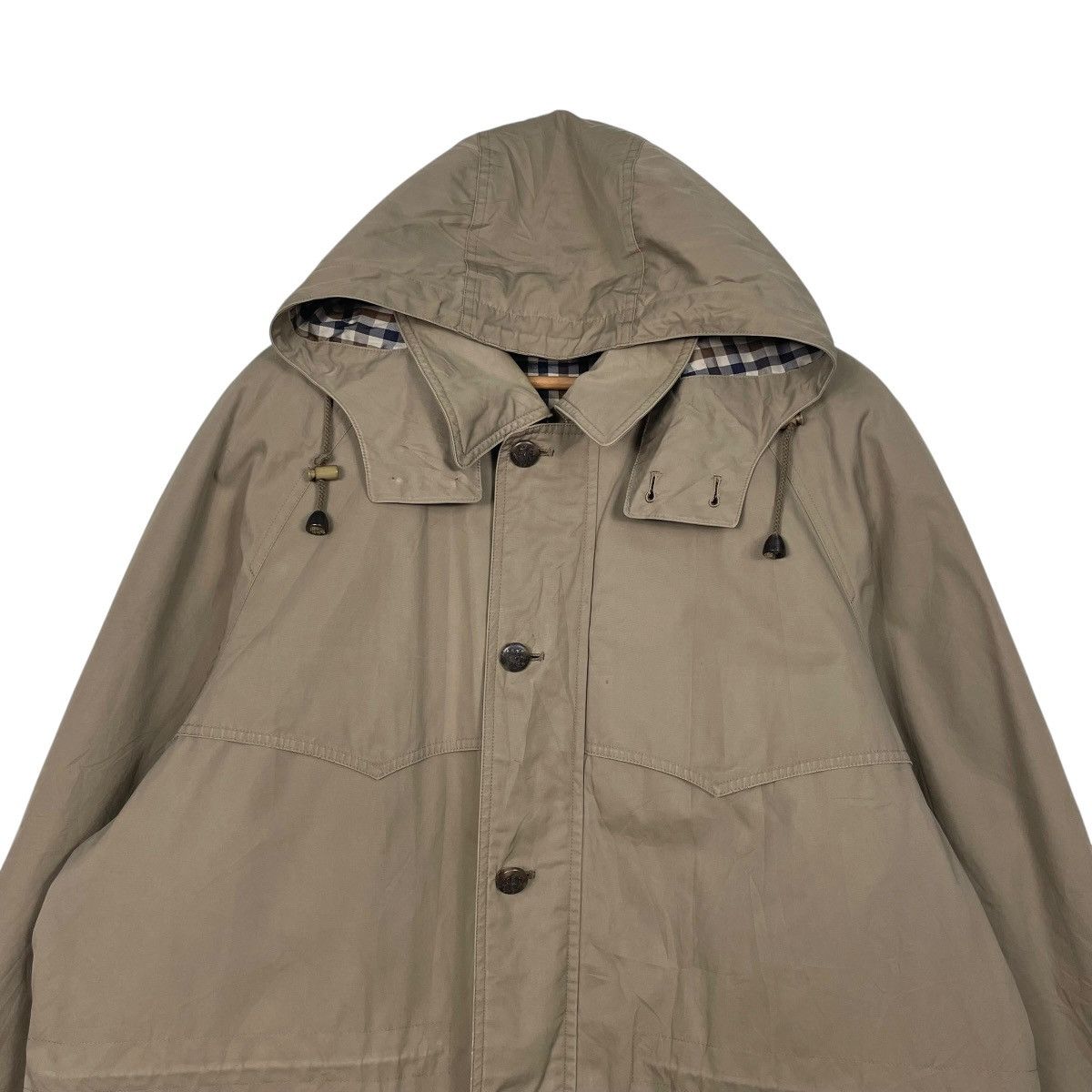 Aquascutum Aquascutum Hooded Parka Jacket Size US L / EU 52-54 / 3 - 2 Thumbnail