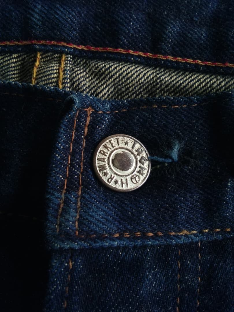 Kapital BLUE BLUE PURE INDIGO HOLLYWOOD RANCH MARKET JAPANESE DENIM Size US 29 - 11 Thumbnail