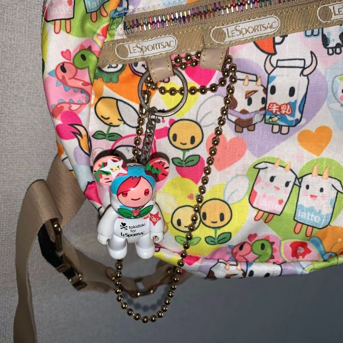 LeSportsac LeSportsac tokidoki Shoulder Bag Crossbody Bag Nylon Multicolor Zipper Crossbody Unisex Adults Bag Patterned Character Size ONE SIZE - 2 Thumbnail