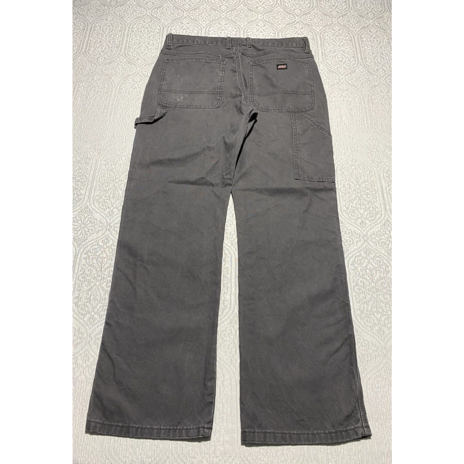 Dickies Dickies Work Pants Mens 34x32 Charcoal Gray Carpenter Utility Cotton Pants Size US 34 / EU 50 - 2 Thumbnail