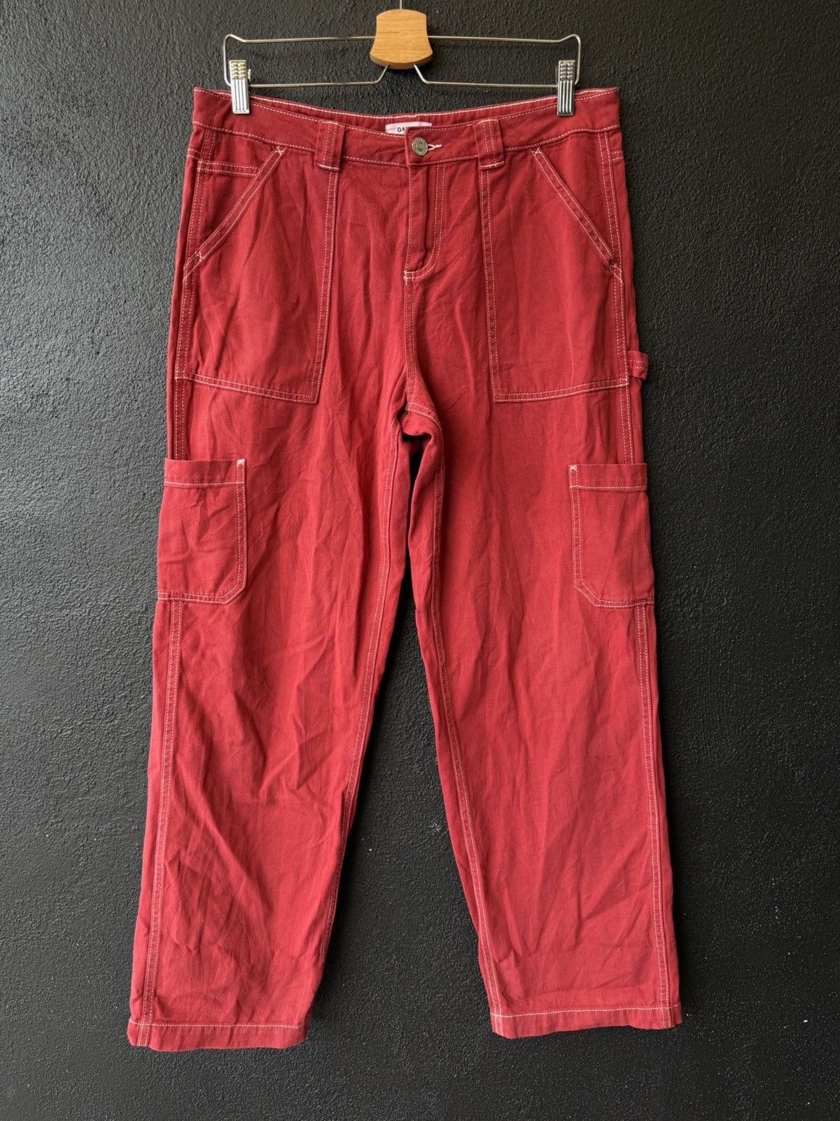 Comme des Garcons × Undercover Vintage Style Wide Leg Cargo Pant (CDG inspired) Size US 34 / EU 50 - 1 Thumbnail