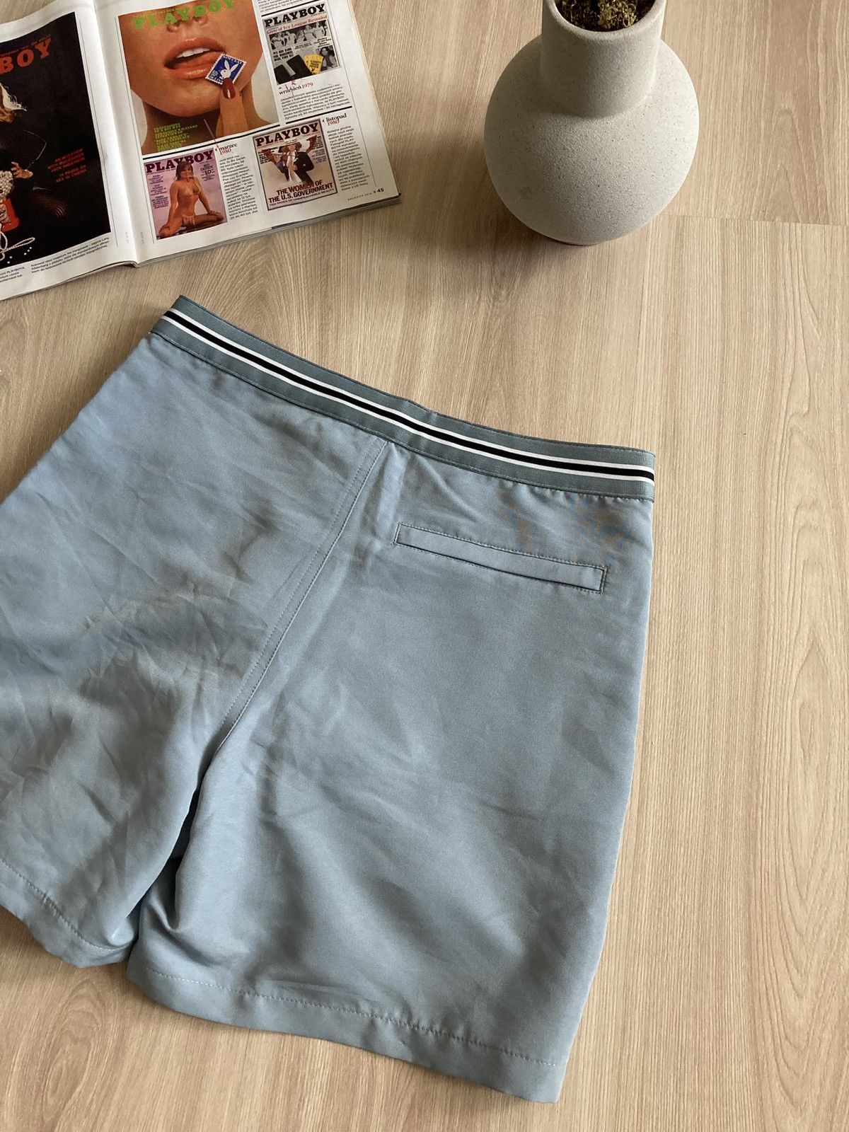 Fred Perry Vintage Fred Perry Bomber Tape Swim Short Size US 29 - 3 Thumbnail