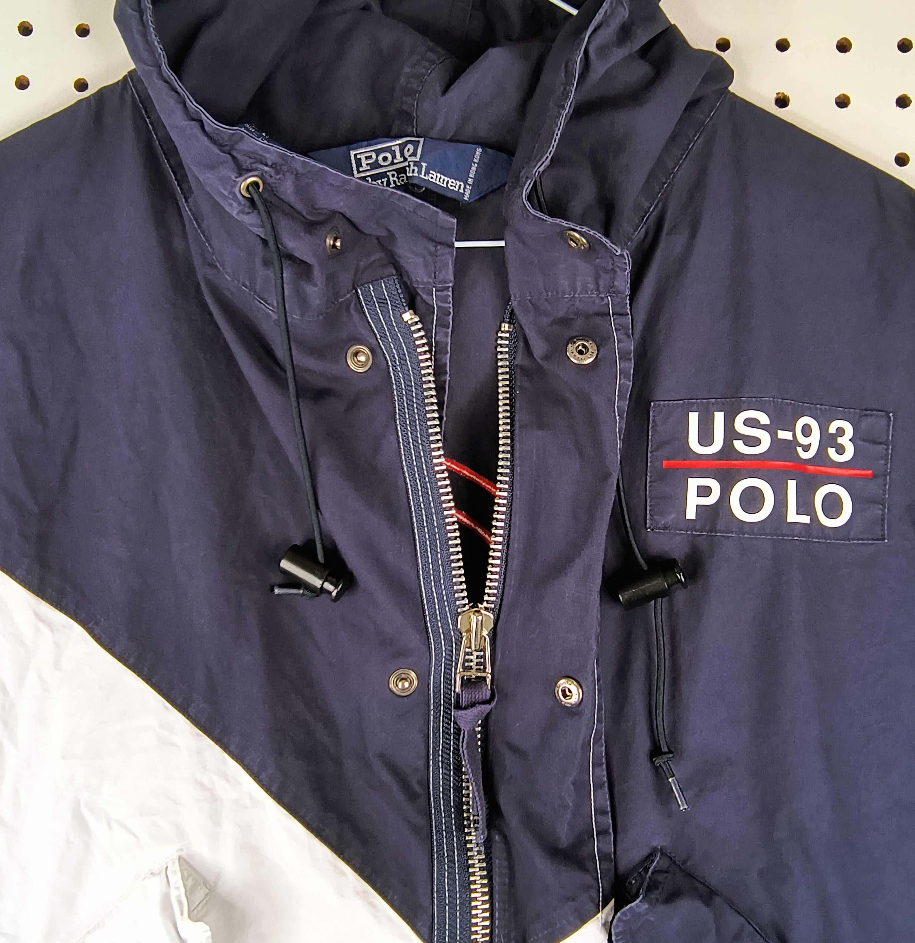 Polo Ralph Lauren Vintage Polo Ralph Lauren RL 93 windbreaker jacket Size US S / EU 44-46 / 1 - 6 Thumbnail