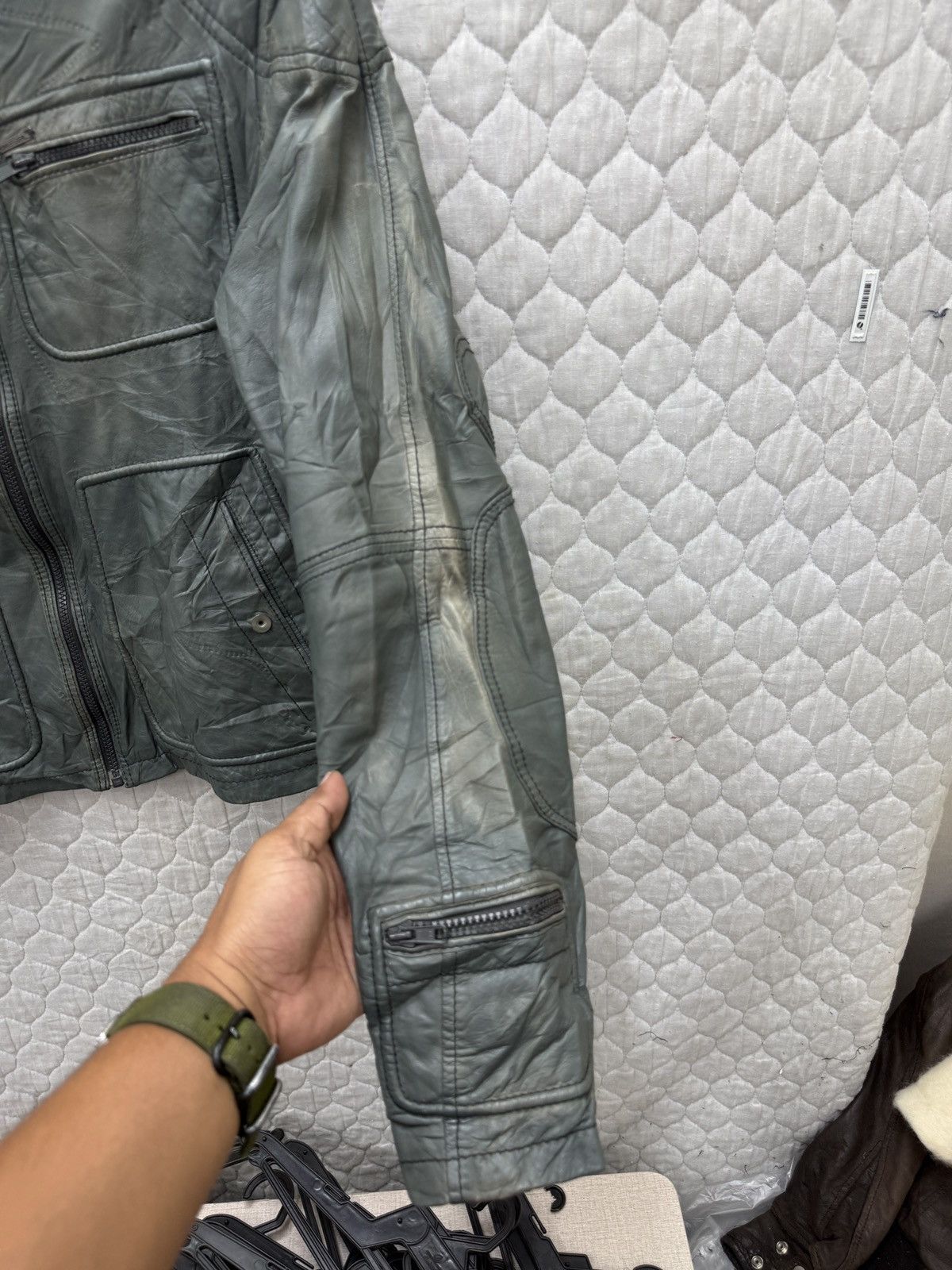 Diesel Black Gold 🔥🔥🔥ARCHIVE DIESEL BIKER JACKET Size US M / EU 48-50 / 2 - 18 Thumbnail