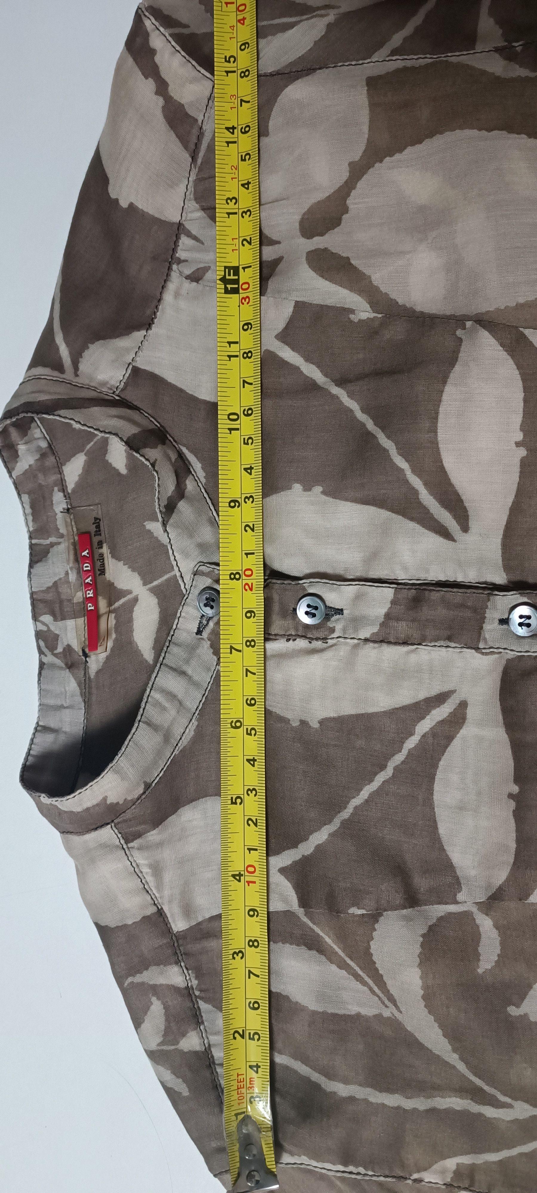 Prada SS2001 - Flower cotton top Size US S / EU 44-46 / 1 - 23 Thumbnail