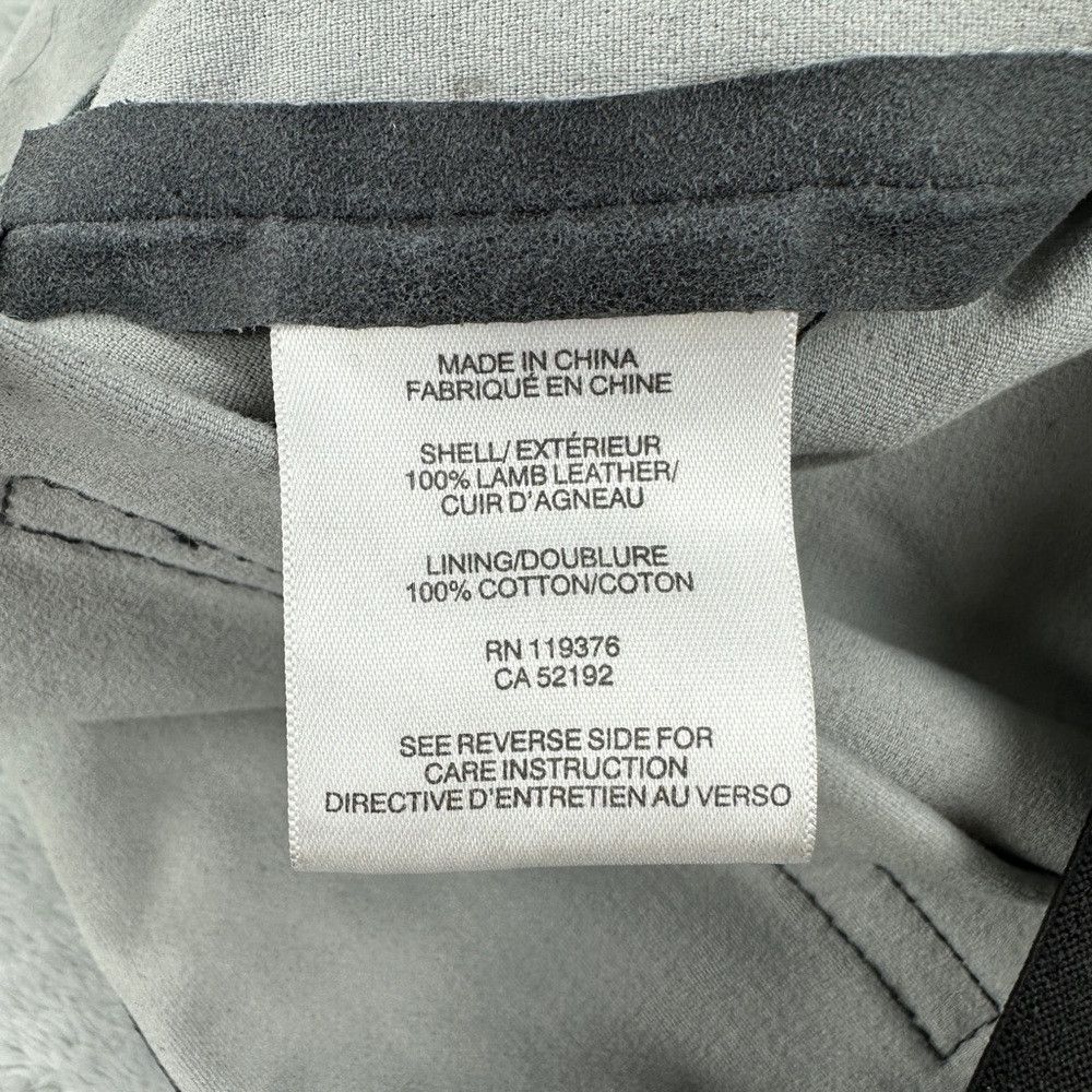 Helmut Lang Helmut Lang Light Grey Lambskin Leather Pants Women’s Size Size 28" / US 6 / IT 42 - 4 Thumbnail