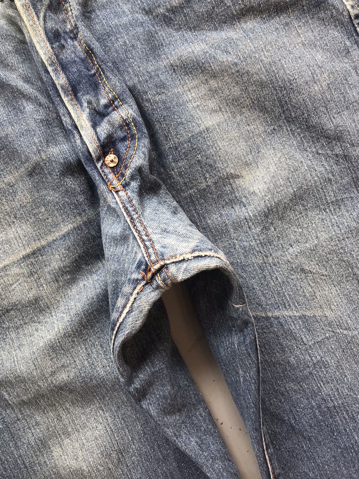 Japanese Brand × Vintage Vintage Evisu inspired seagull embroidered denim Size US 40 / EU 56 - 5 Thumbnail