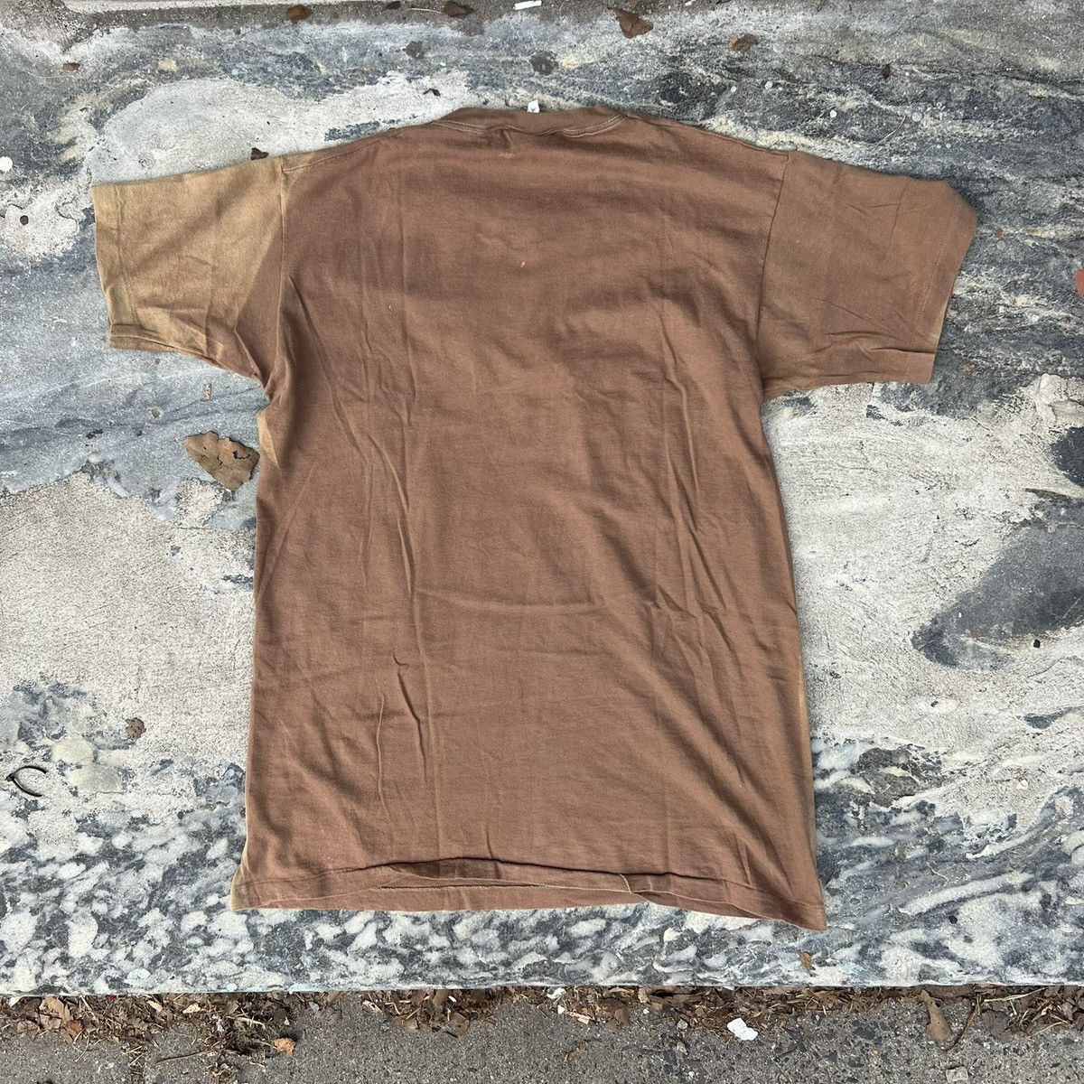Vintage Sunfaded Work Tee — Desert Brown Size US L / EU 52-54 / 3 - 2 Thumbnail