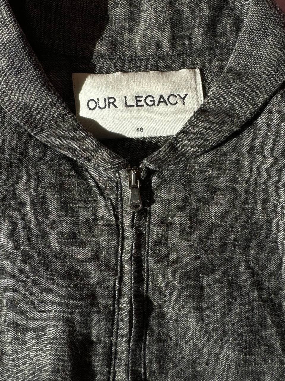 Our Legacy 🔥 Our Legacy Grey Hemp Shirt Size US M / EU 48-50 / 2 - 4 Thumbnail