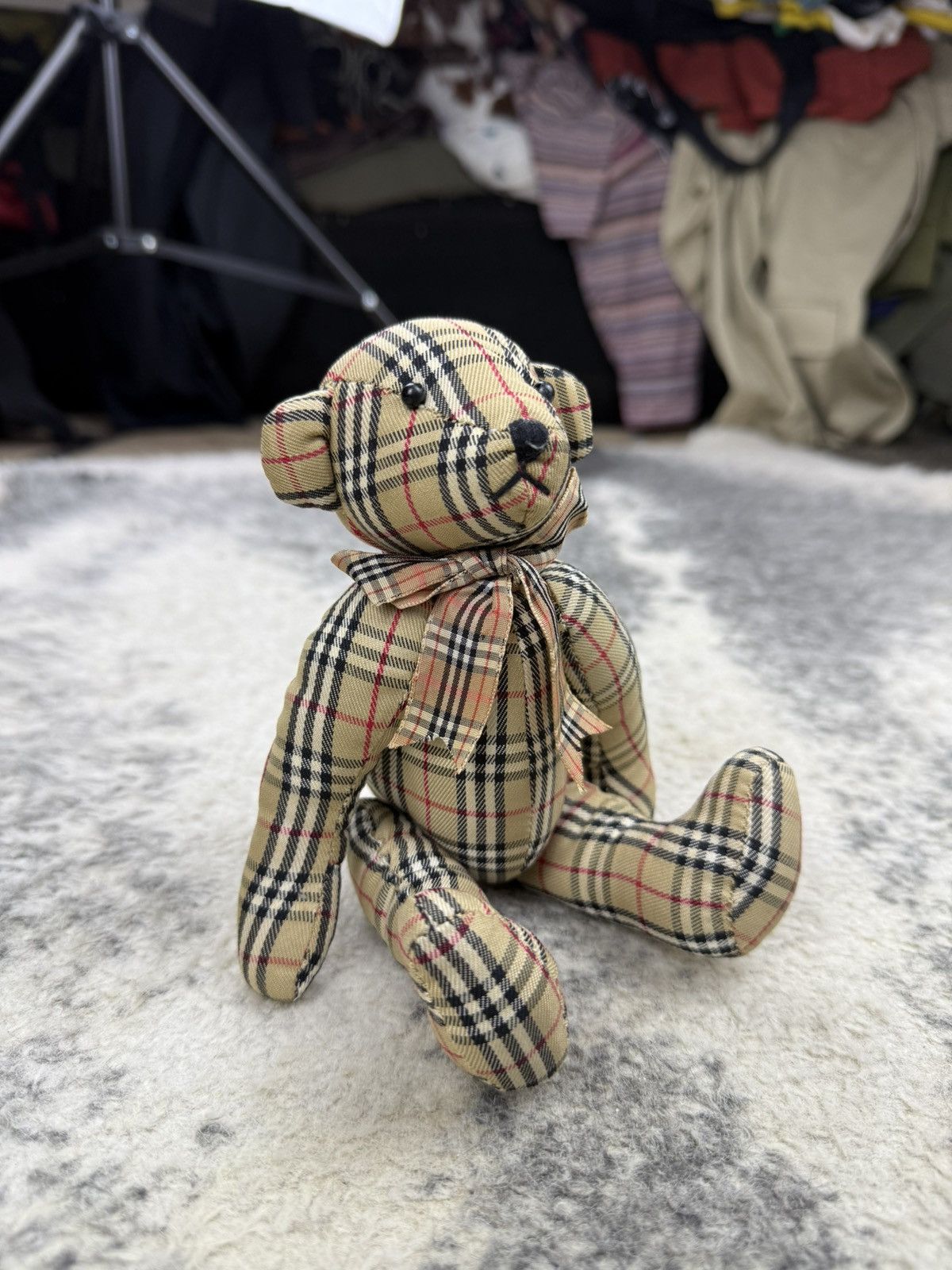 Burberry 🔥RARE🔥 Burberrys Iconic Nova Checkered Teddy Bear Size ONE SIZE - 9 Thumbnail