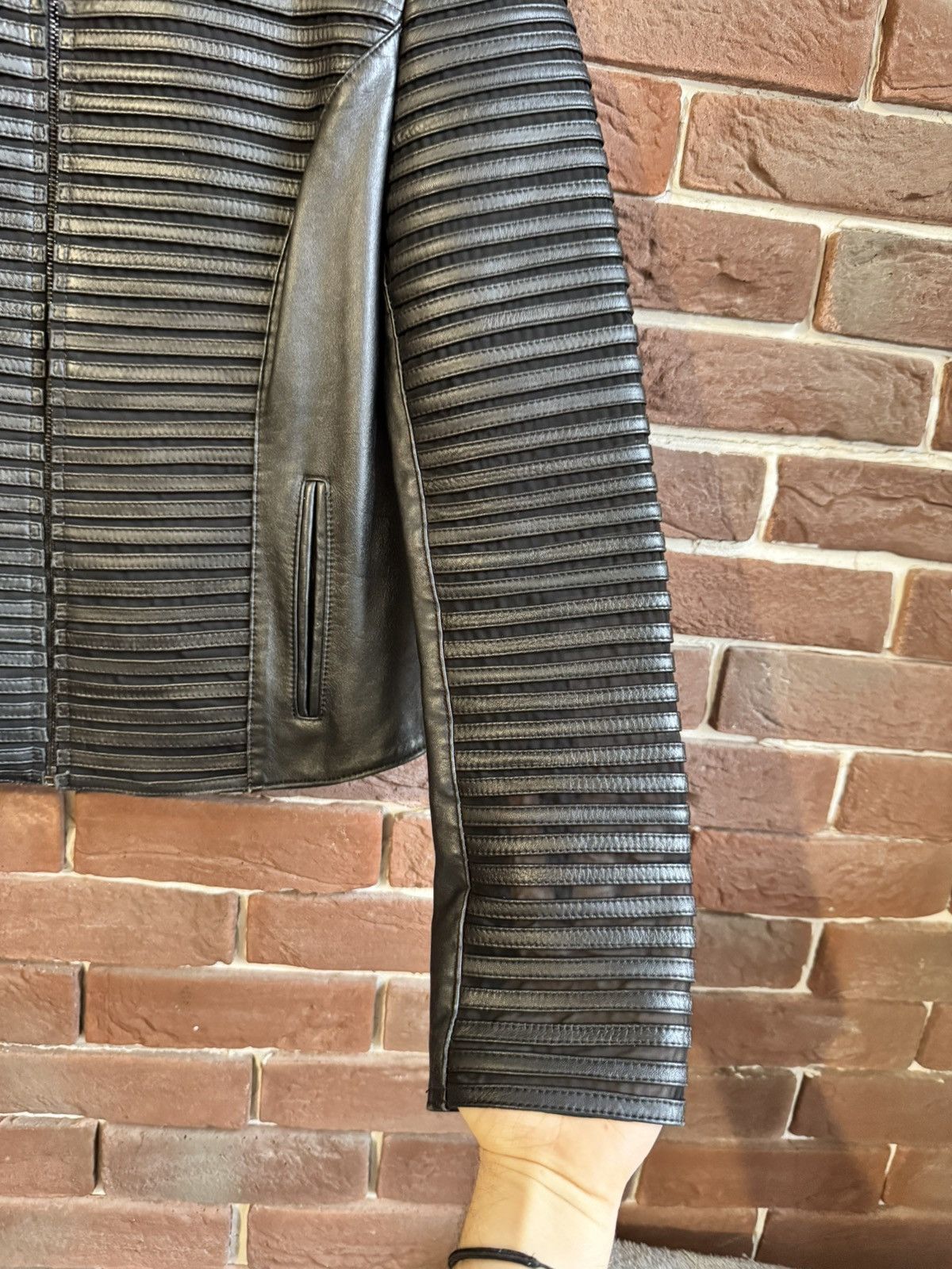 Vintage Vintage Genuine Lamb Leather Cropped Jacket High Quality Roc Size US S / EU 44-46 / 1 - 5 Thumbnail