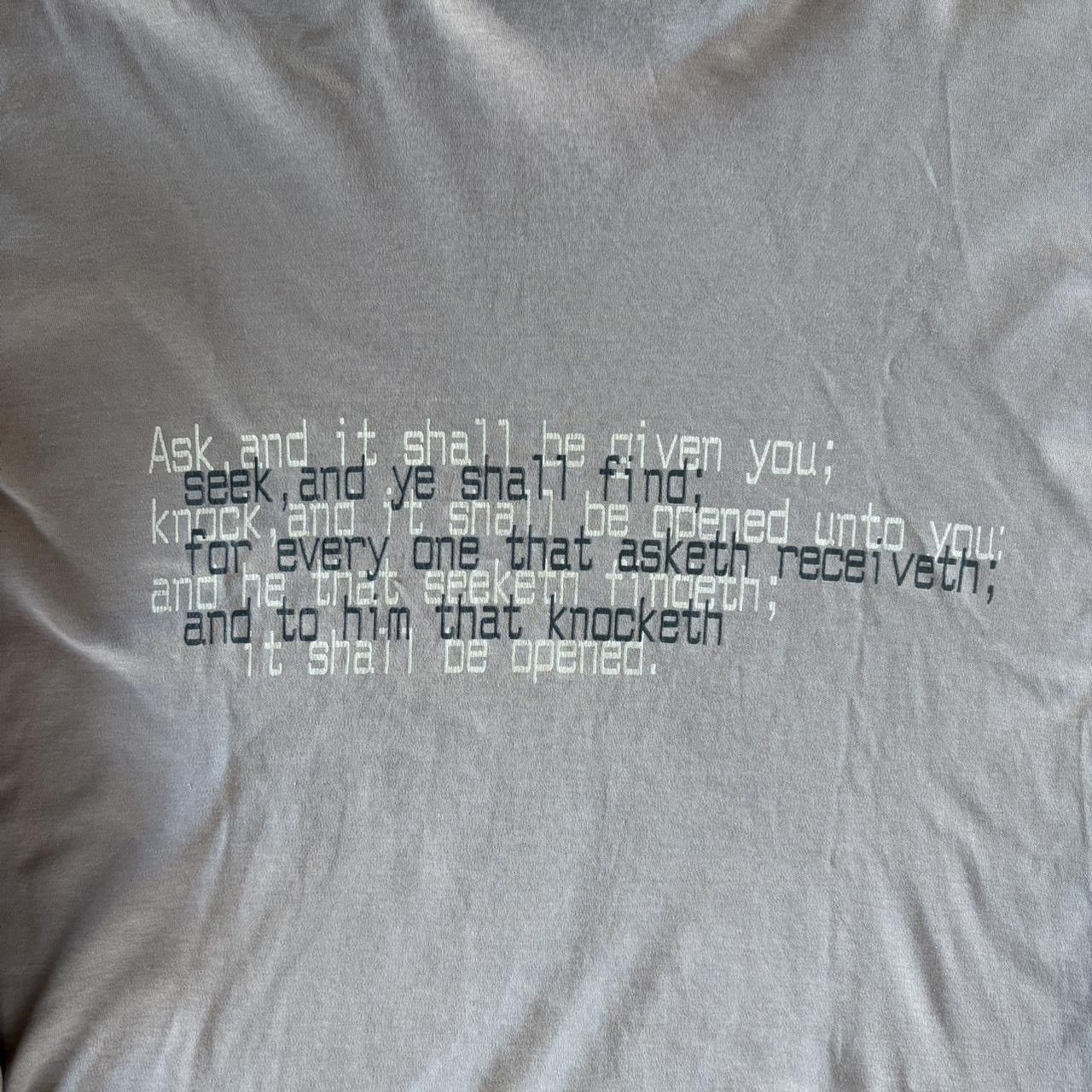 Beauty Beast Beauty:Beast SS99 Bible Passage Long Sleeve Size US S / EU 44-46 / 1 - 3 Thumbnail