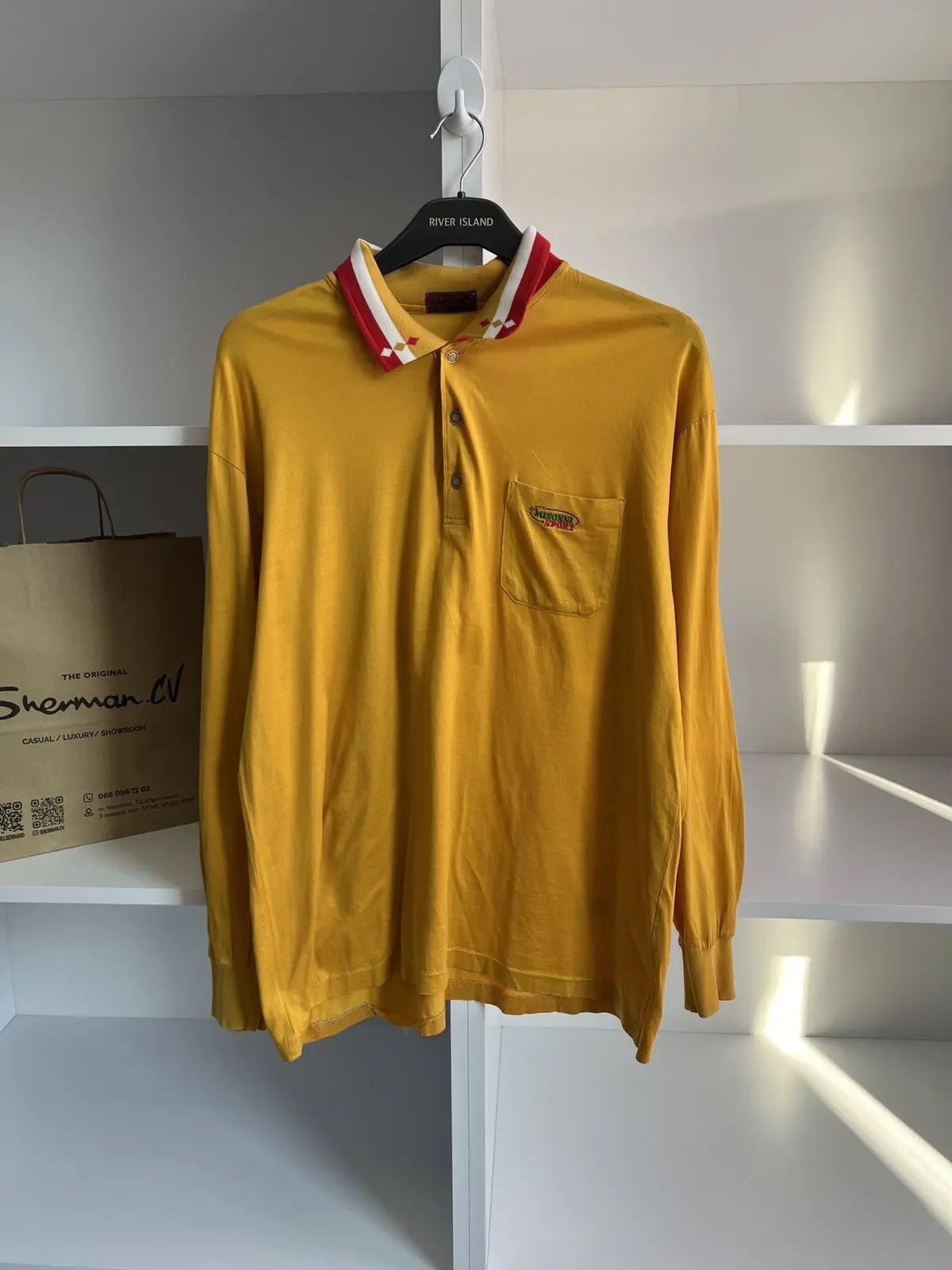 Missoni × Vintage Vintage Missoni sport longsleeve Size US L / EU 52-54 / 3 - 3 Thumbnail