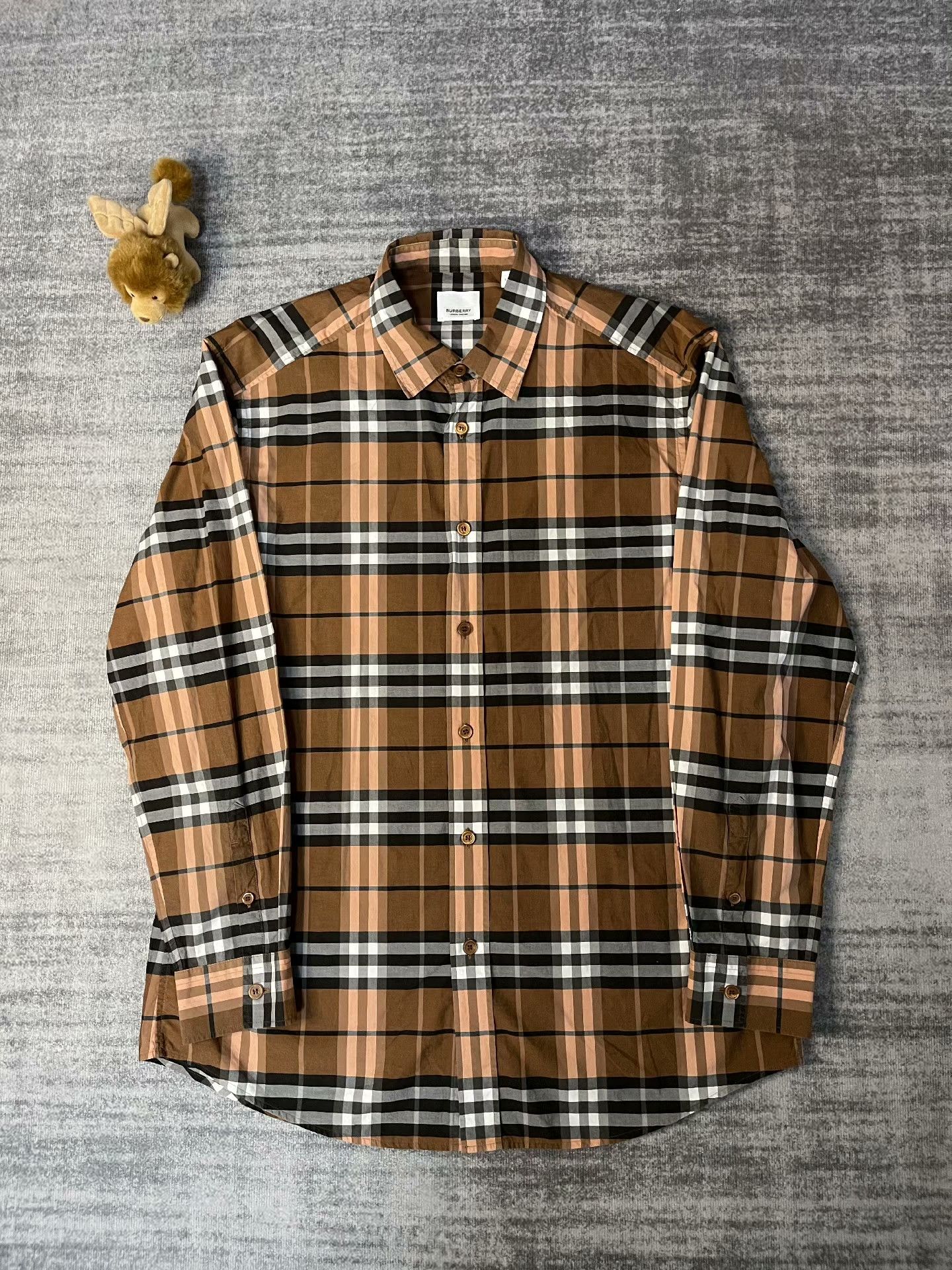 Burberry Burberry Check Shirt Size US L / EU 52-54 / 3 - 1 Thumbnail