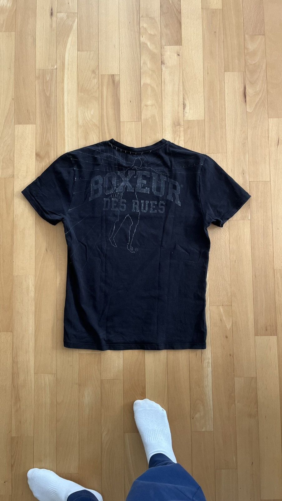 UFC UFC Boxeur Des Rues T-Shirt Black Red MMA Streetwear Tee Size US S / EU 44-46 / 1 - 2 Thumbnail