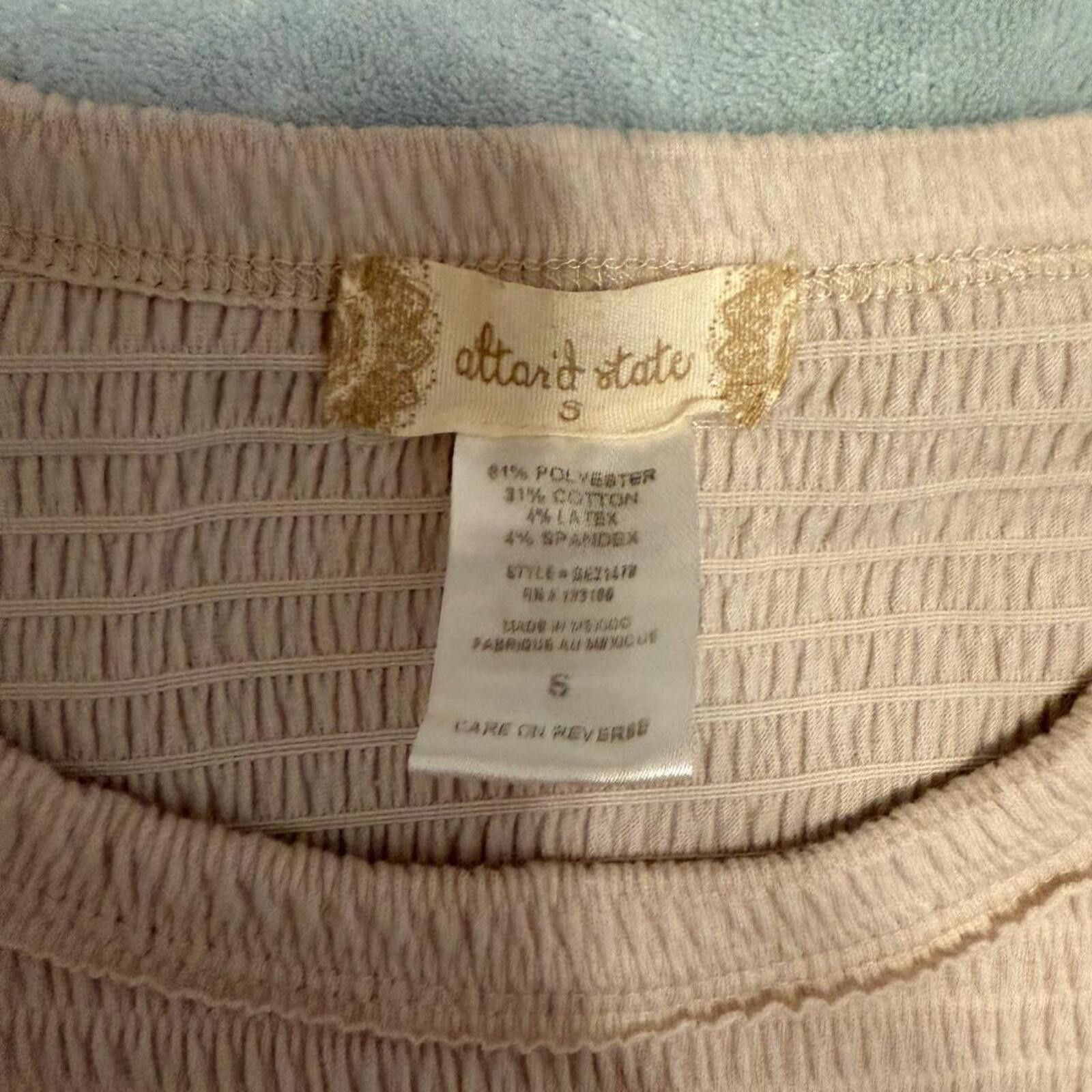 Other Altar'd State Women's Cream and Tan Crop-top Size S / US 4 / IT 40 - 5 Thumbnail