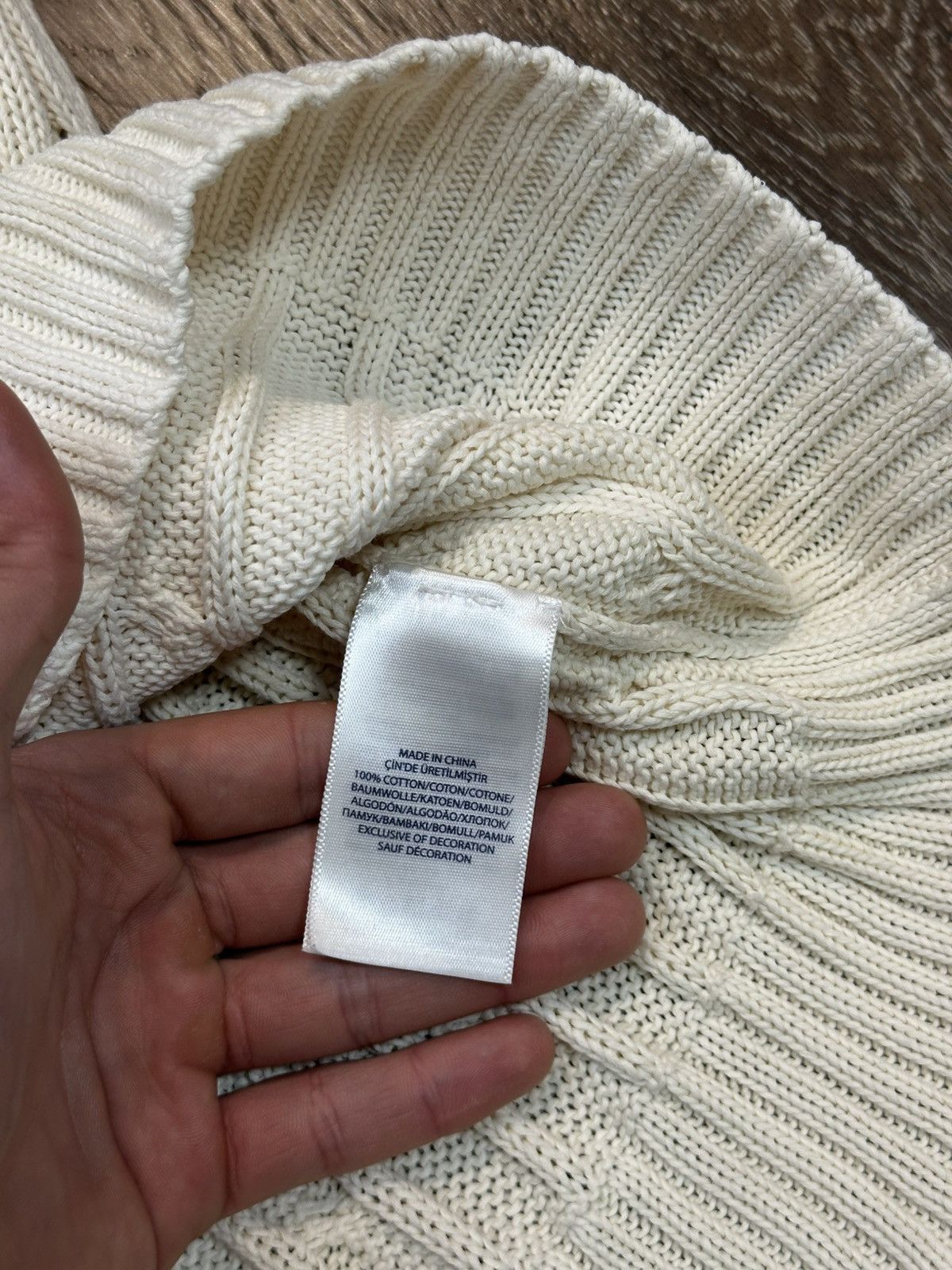 Polo Ralph Lauren Polo Ralph Lauren Cable Knit Sweater Size L / US 10 / IT 46 - 5 Thumbnail