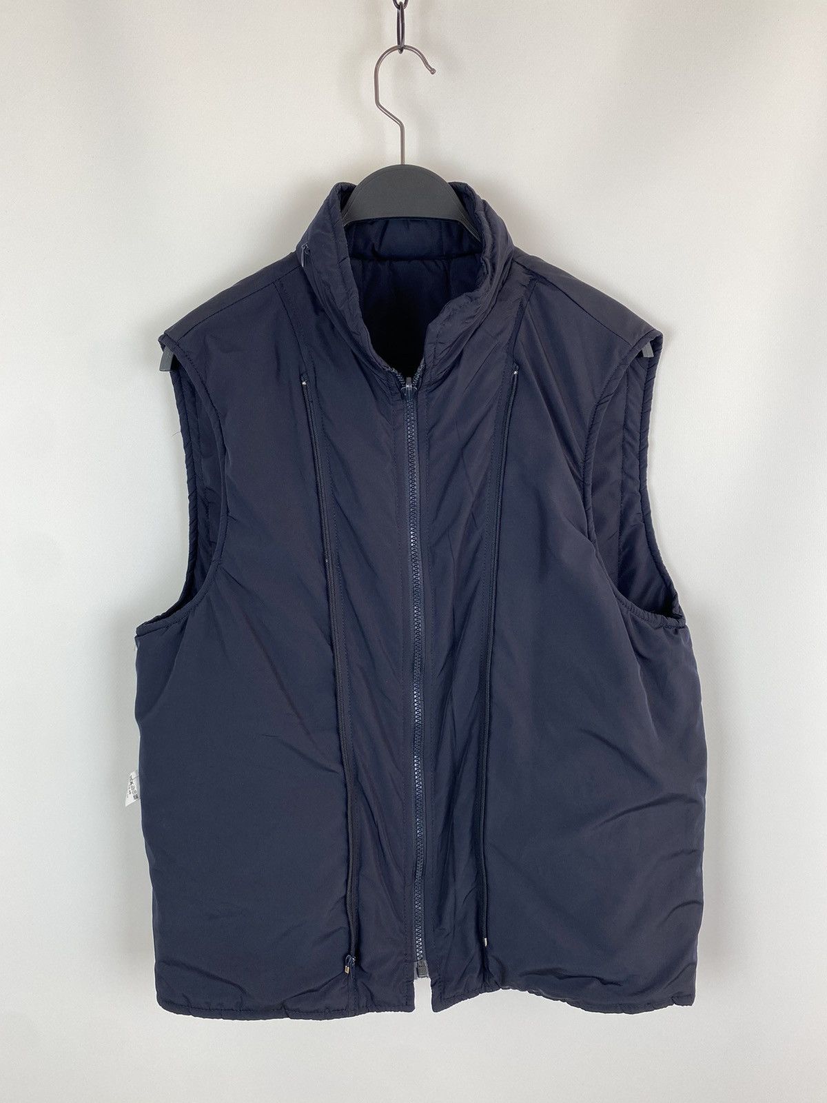 Boggi Boggi Milano 2 in 1 Insulated Navy Wool Coat Size US M / EU 48-50 / 2 - 22 Thumbnail