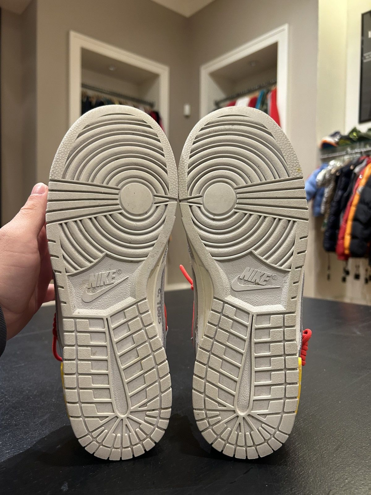 Nike × Off-White Nike Dunk Low Off-White Lot 6 Size US 9 / EU 42 - 8 Thumbnail