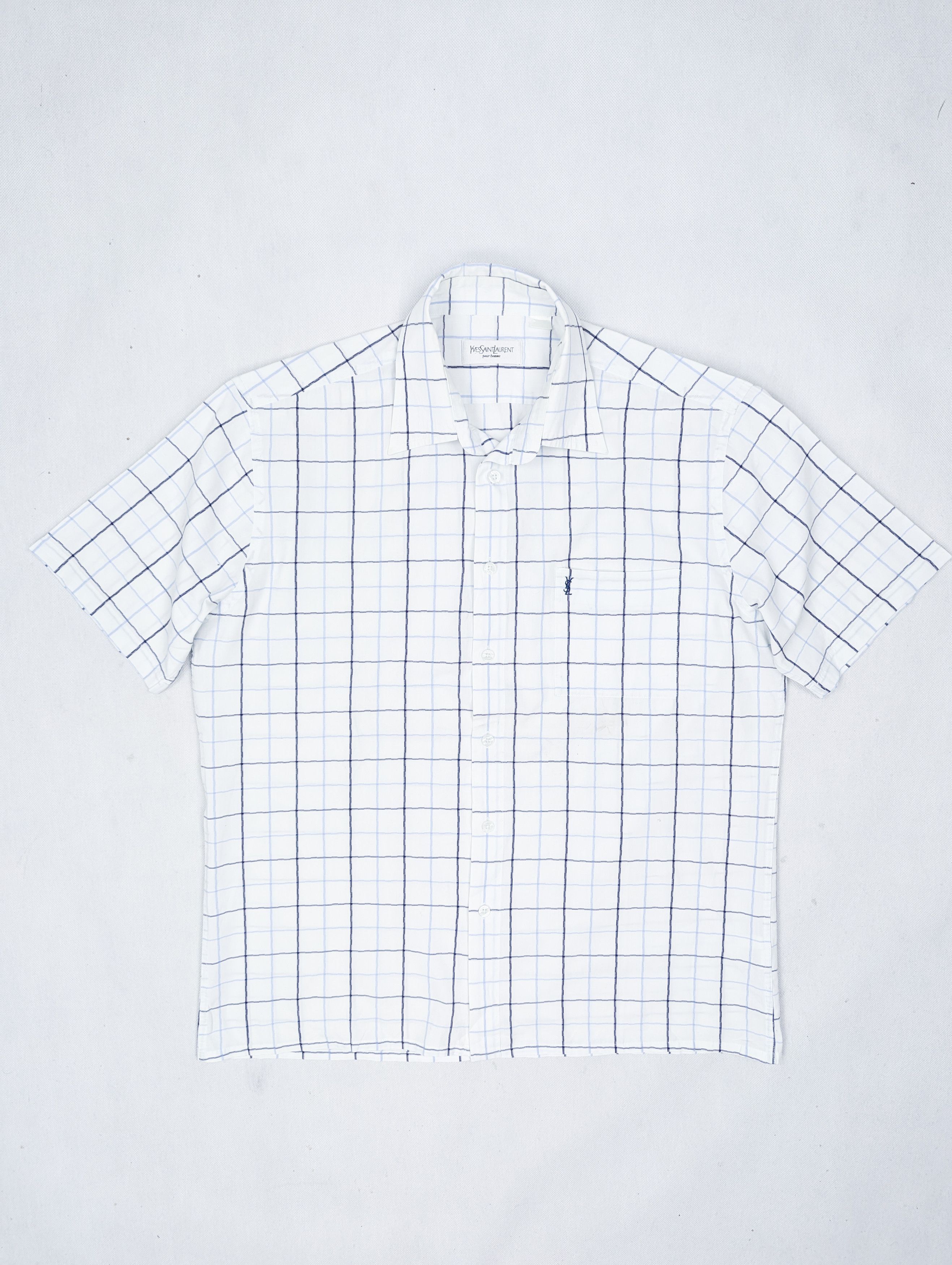 Yves Saint Laurent Yves Saint Laurent white shirt XL Size US XL / EU 56 / 4 - 1 Thumbnail