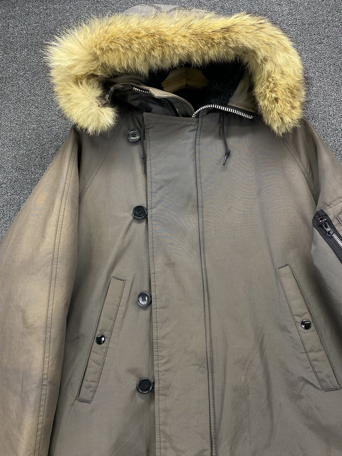 Vintage VINTAGE I SPIEWAK & SONS ATTACHED HOOD N-2B BOMBER JACKET Size US M / EU 48-50 / 2 - 6 Thumbnail