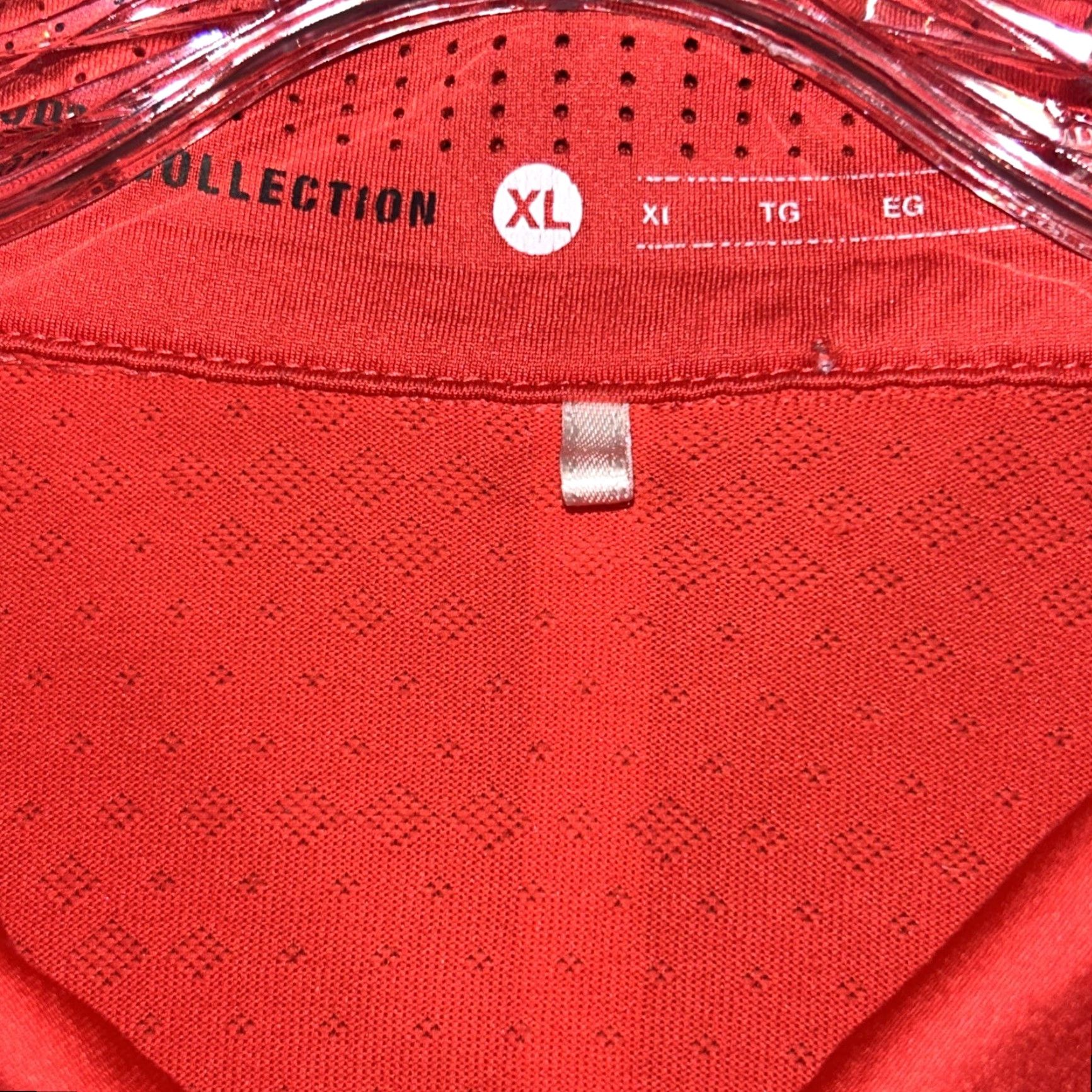 Nike Nike Polo Shirt Mens XL Red Golf Tiger Woods Collection Snap Size US XL / EU 56 / 4 - 3 Thumbnail